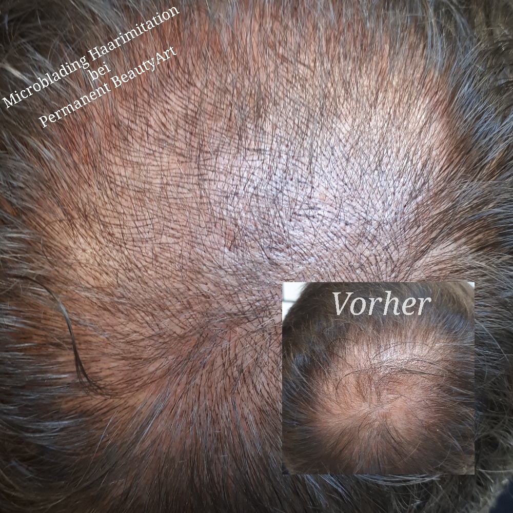 PMU Haarimitation-Kopf 