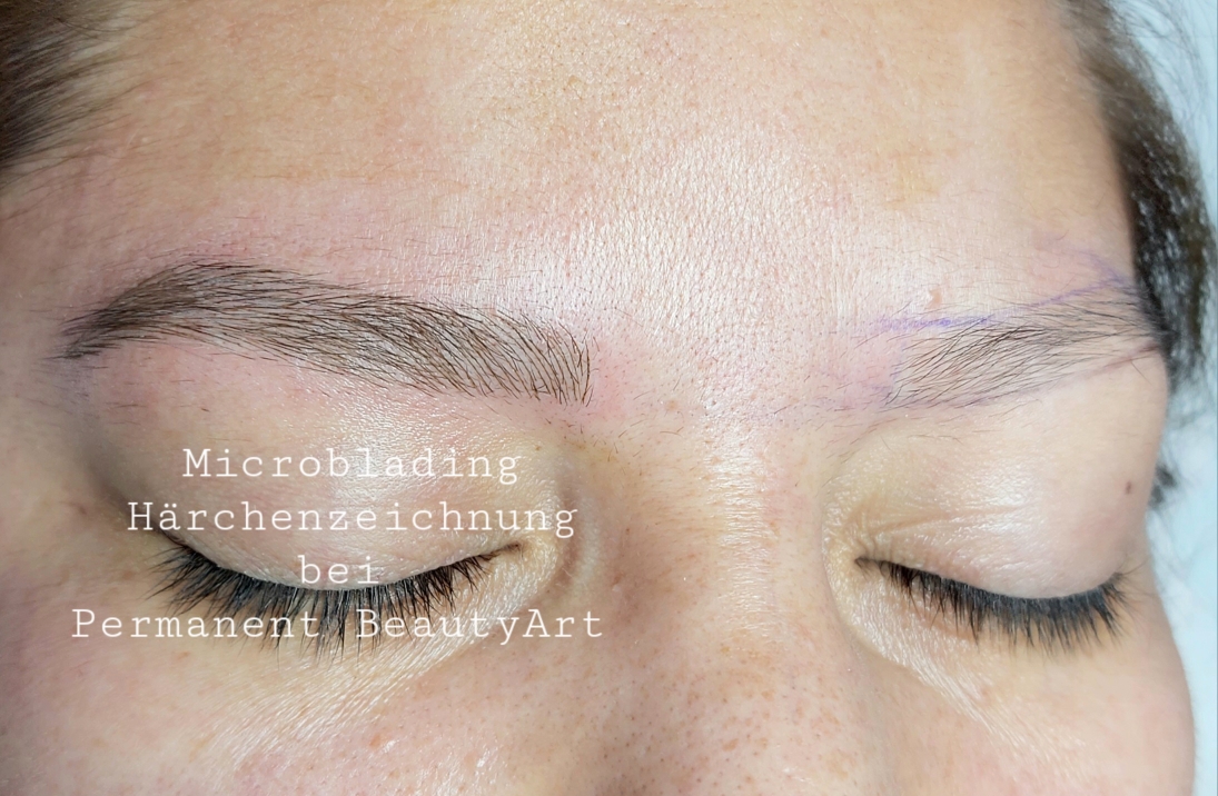 Microblading Härchenzeichnung - Permanent BeautyArt 
