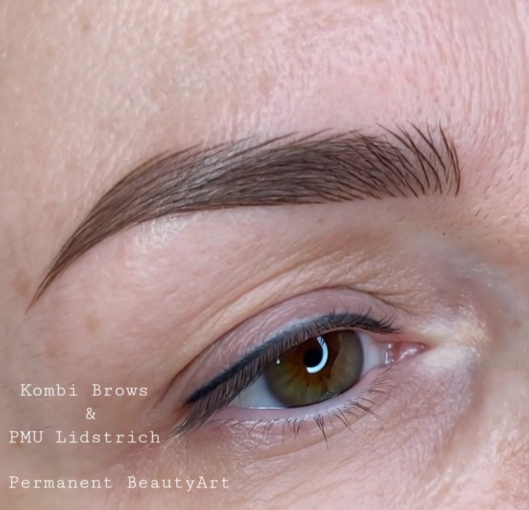 PMU Kombi Brows & dezenter Lidstrich 