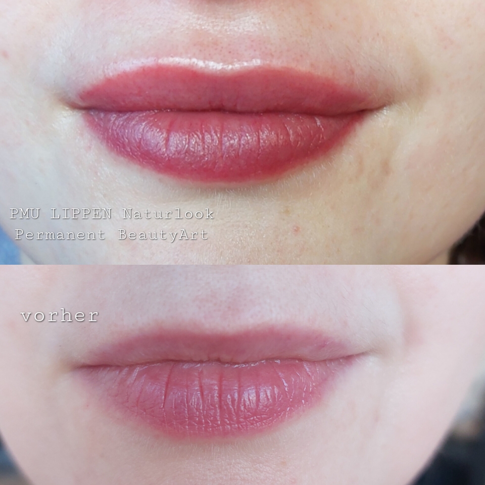 Permanent Make-Up Lippen natürlich - Aktion 500Fr. 