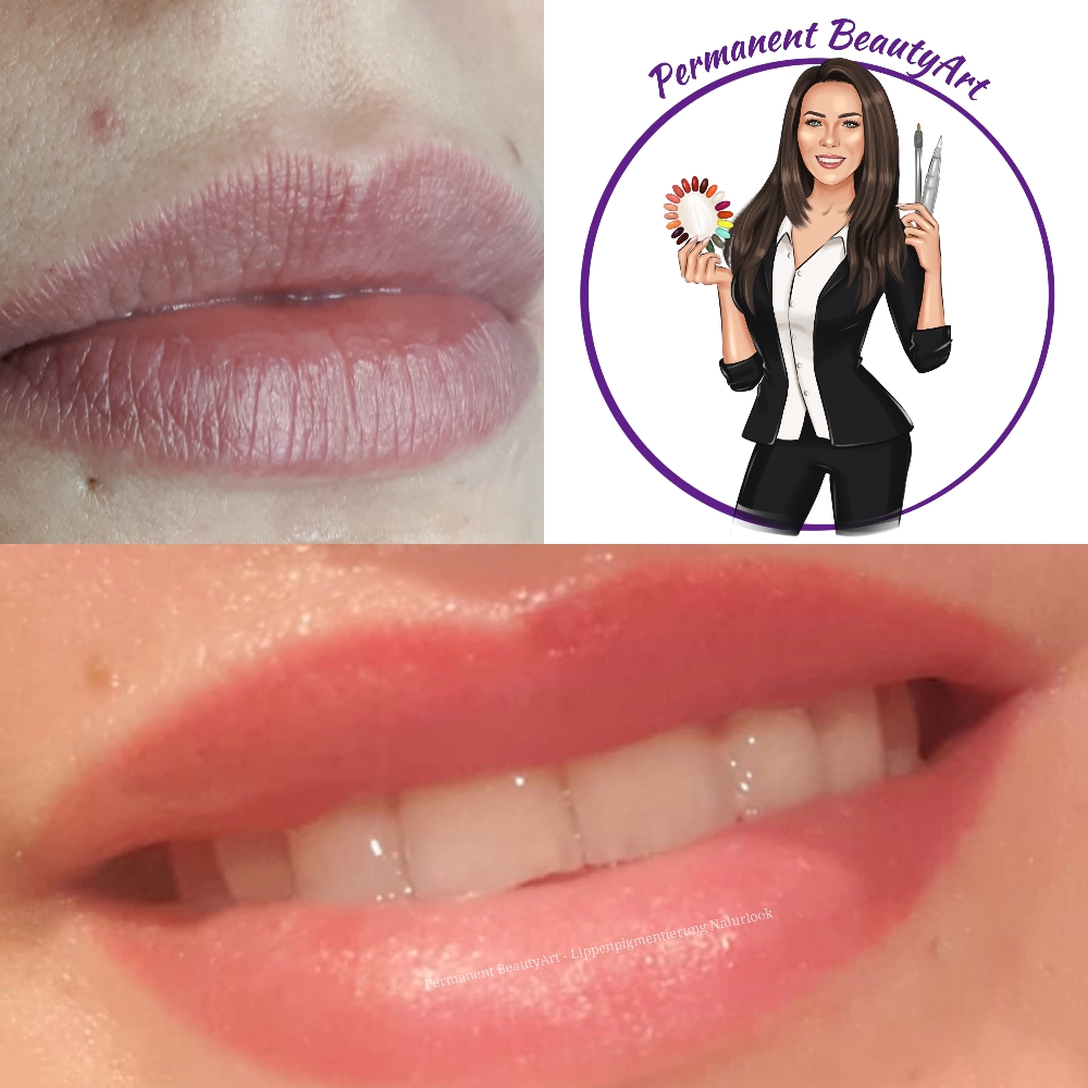 Permanent Make-Up Lippen Naturlook 