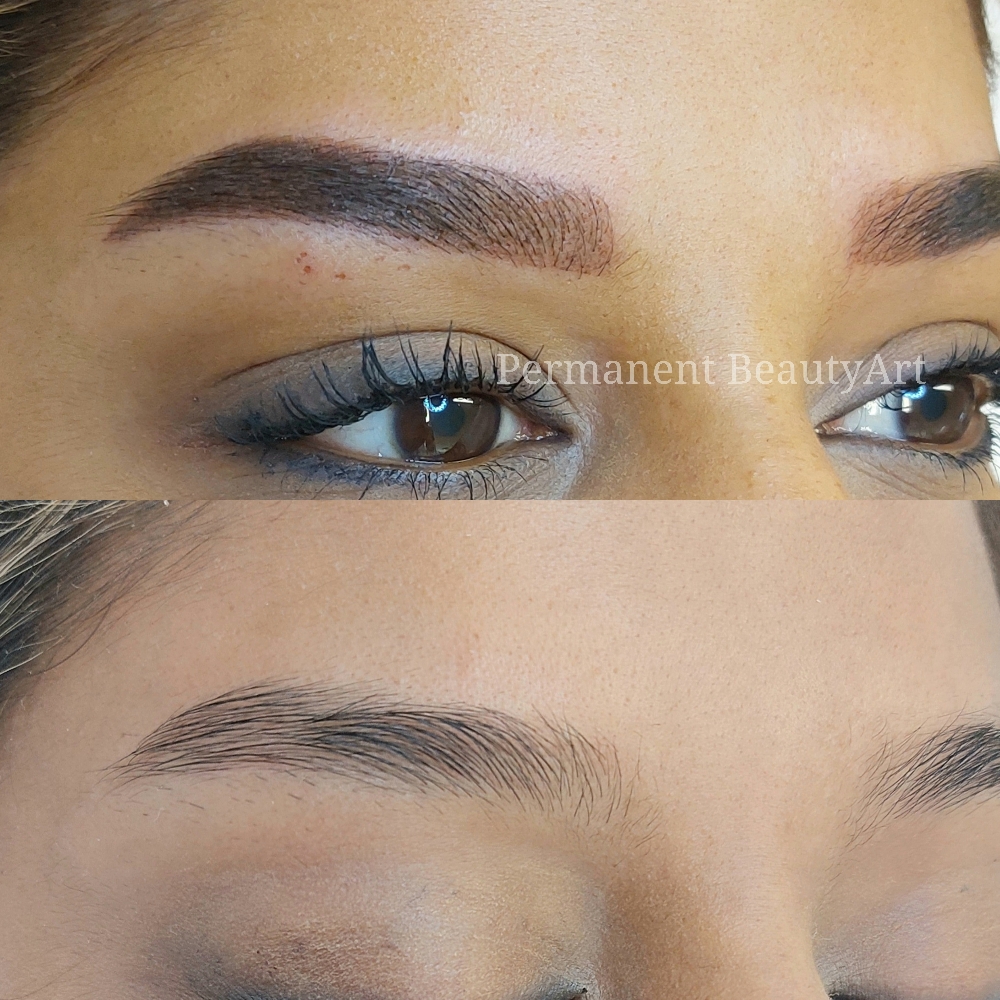 PMU Powder Brows - Ombré-Brows natürlich 