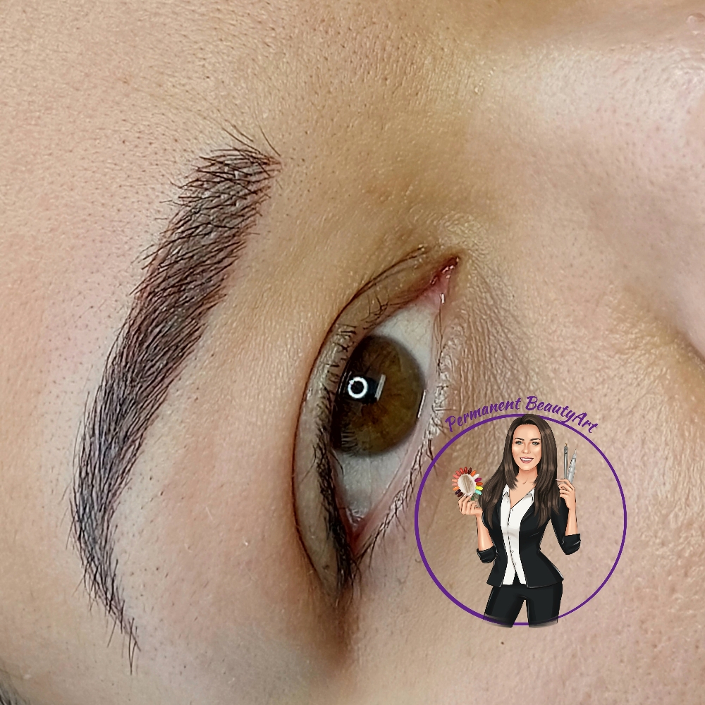 Augenbrauen Härchenzeichnung Naturlook 