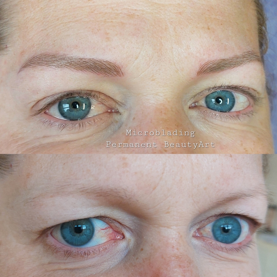 Microblading Augenbrauen Natürlich in Kriens 