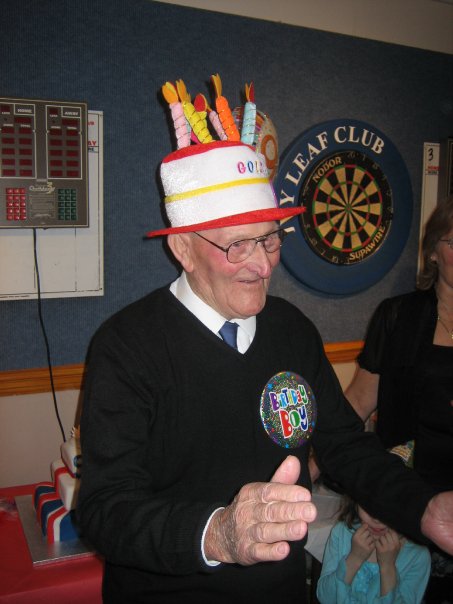 George Carter at his 90th Birthday