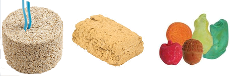 Bloc minéraux pour perruches