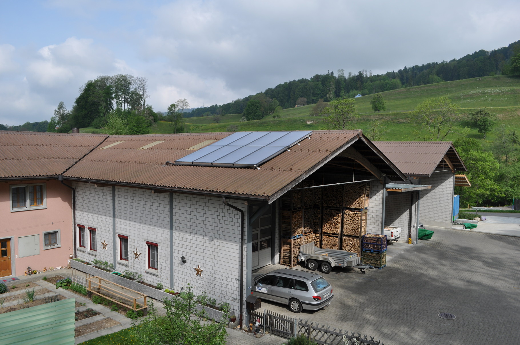 Wytor AG, Laupen mit Büro und Lagerhallen