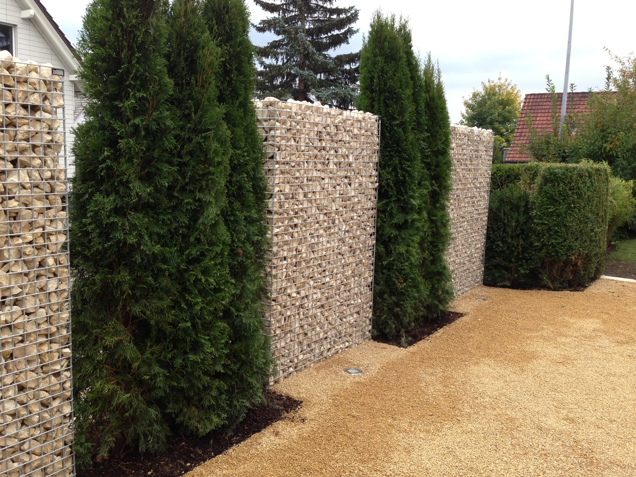 Sichtschutzwände Eberhard Gartenbau Kloten