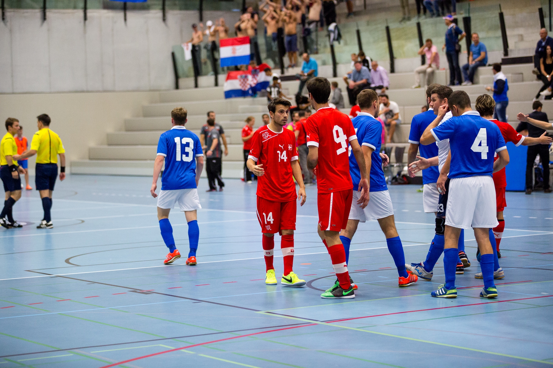MinervaCup 2015 - Swiss Futsal Nationalteam VS. Futsal Dinamo