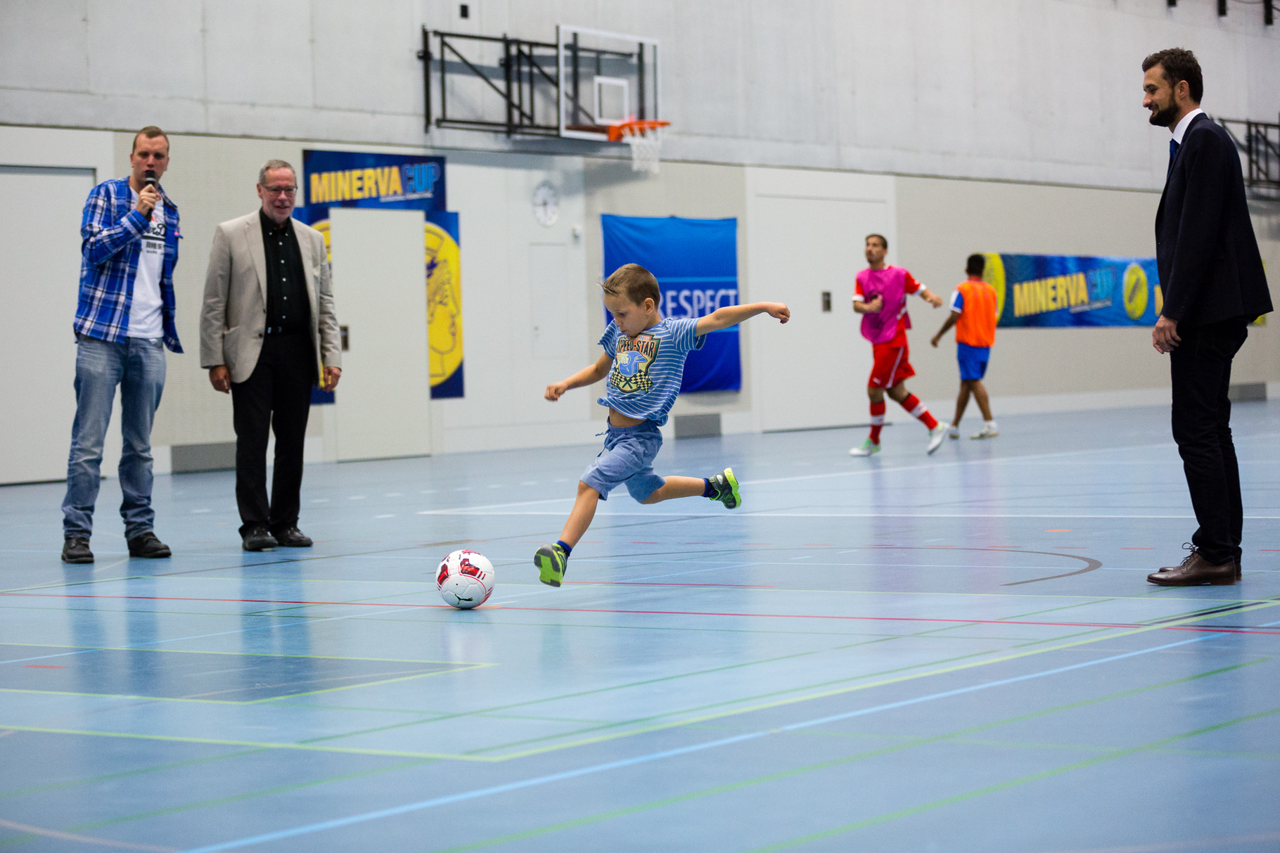 MinervaCup 2015 - Swiss Futsal Nationalteam VS. Futsal Dinamo