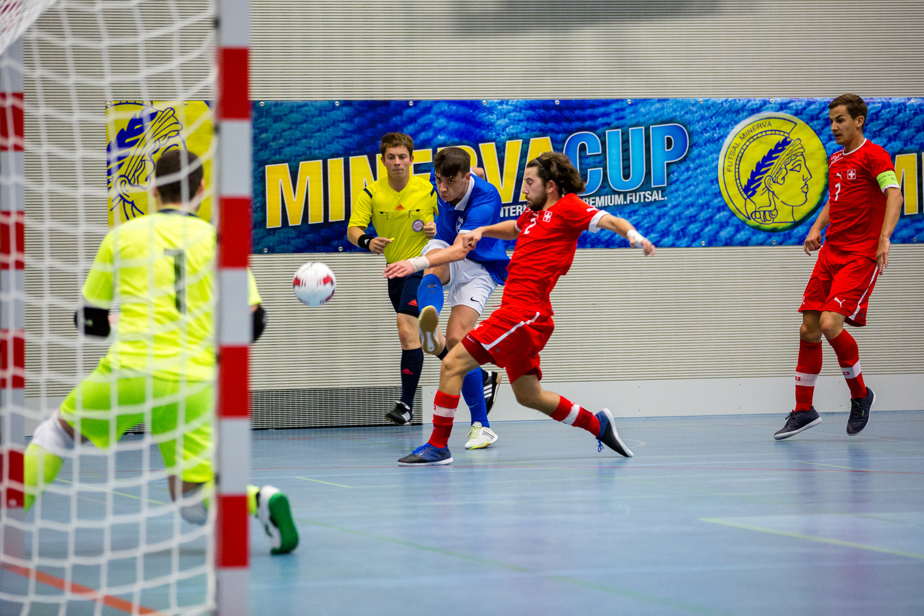 MinervaCup 2015 - Swiss Futsal Nationalteam VS. Futsal Dinamo