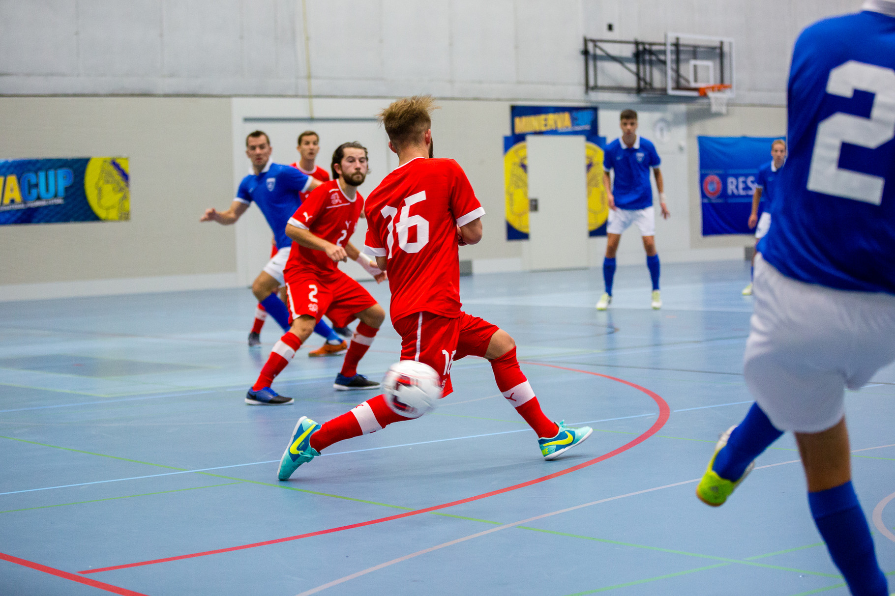 MinervaCup 2015 - Swiss Futsal Nationalteam VS. Futsal Dinamo