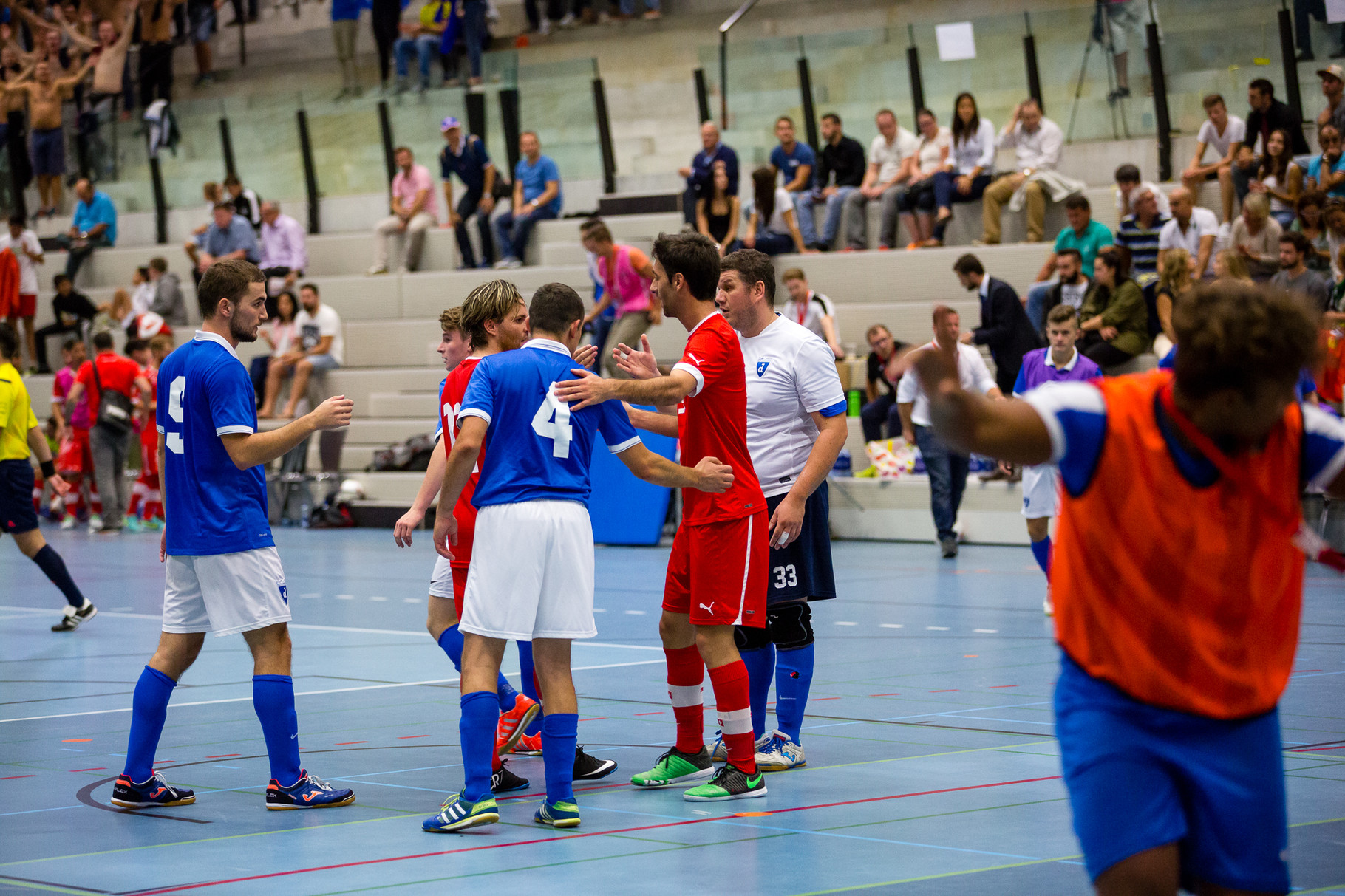 MinervaCup 2015 - Swiss Futsal Nationalteam VS. Futsal Dinamo