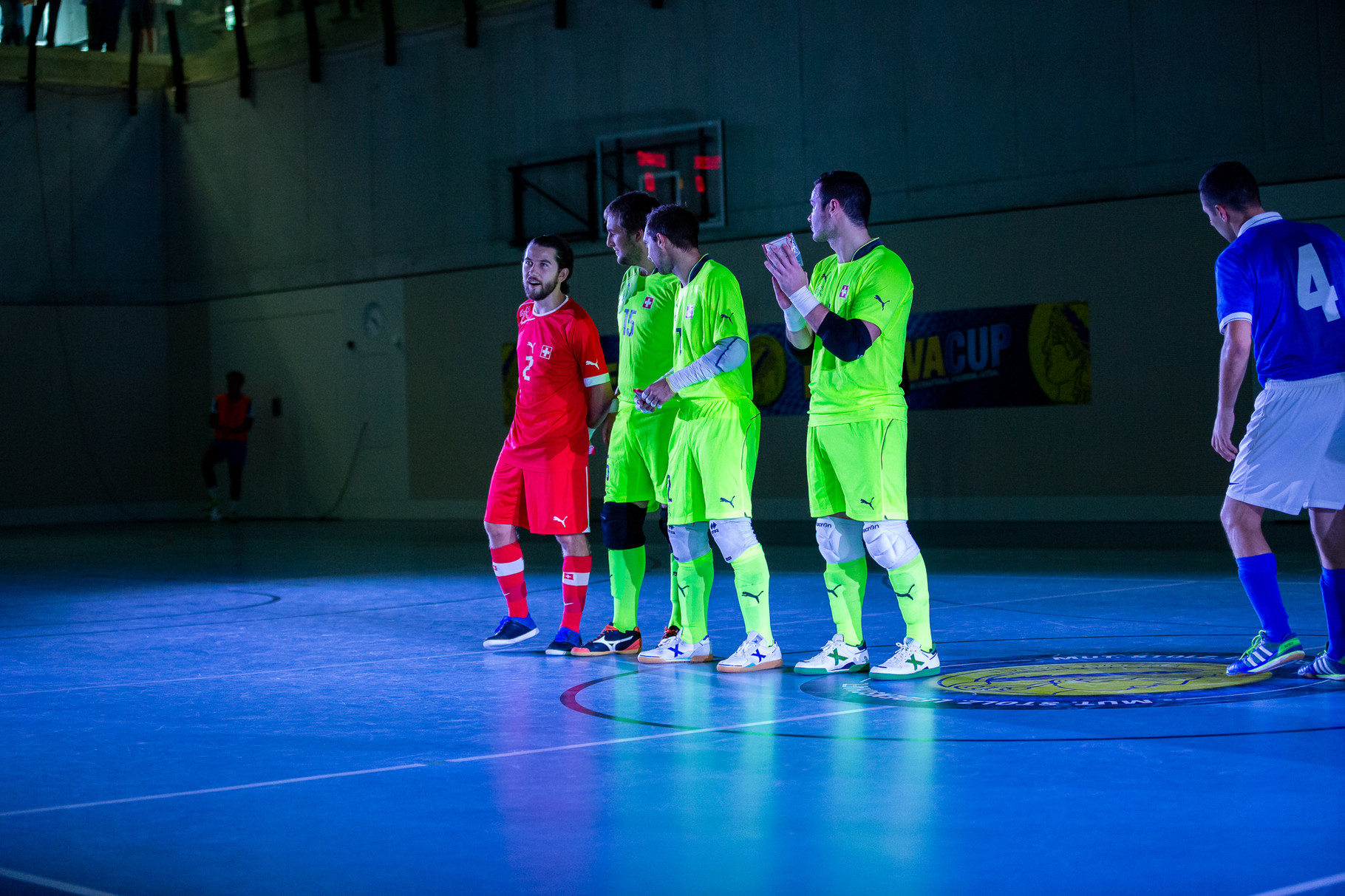 MinervaCup 2015 - Swiss Futsal Nationalteam VS. Futsal Dinamo