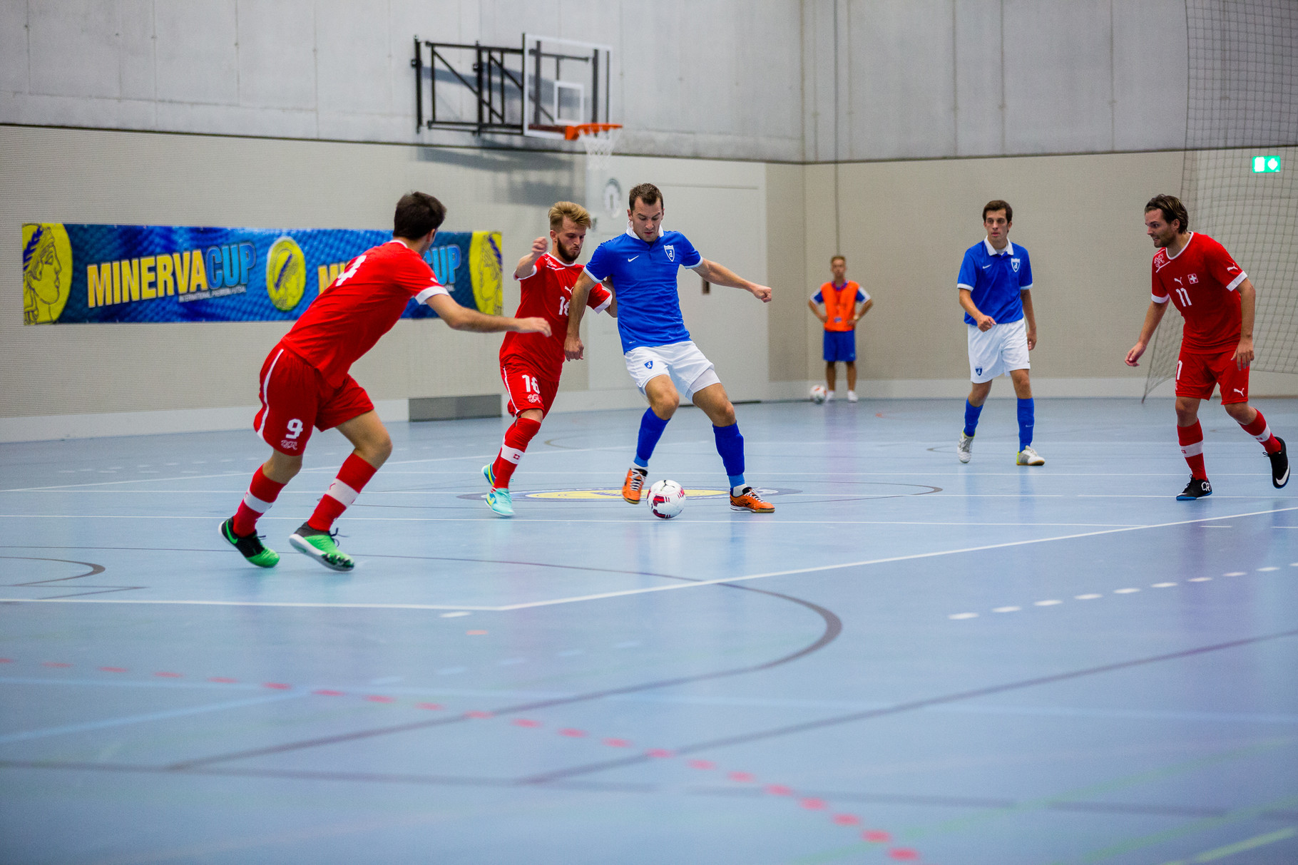 MinervaCup 2015 - Swiss Futsal Nationalteam VS. Futsal Dinamo