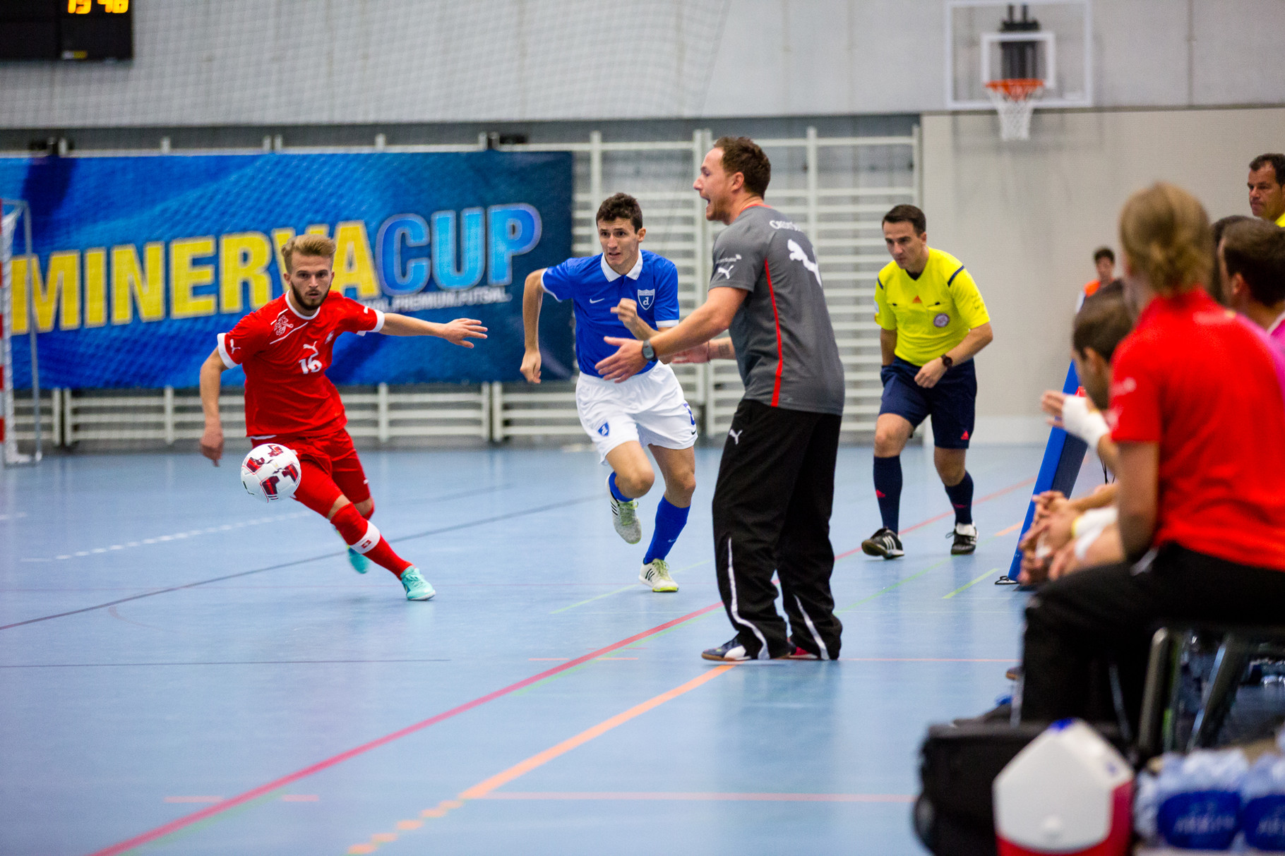 MinervaCup 2015 - Swiss Futsal Nationalteam VS. Futsal Dinamo
