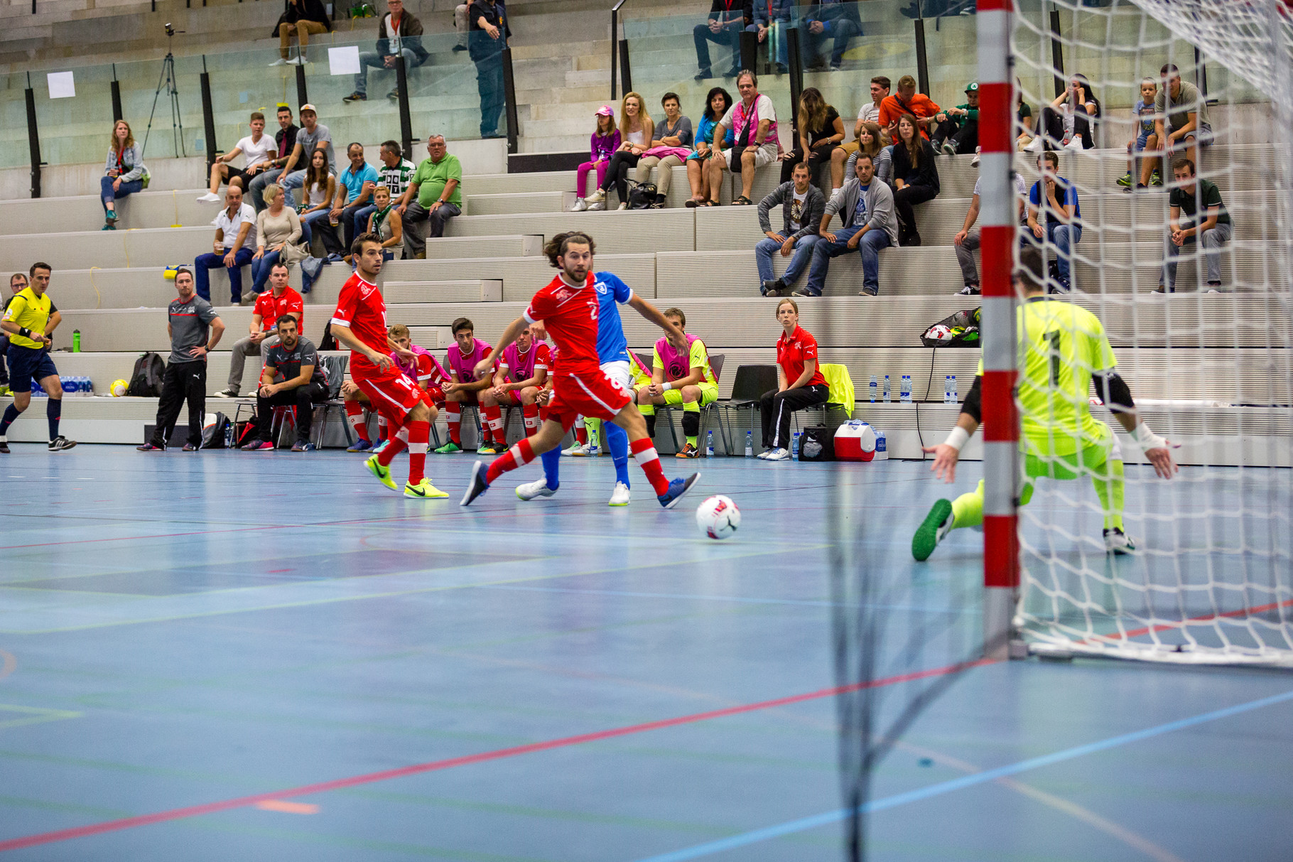 MinervaCup 2015 - Swiss Futsal Nationalteam VS. Futsal Dinamo