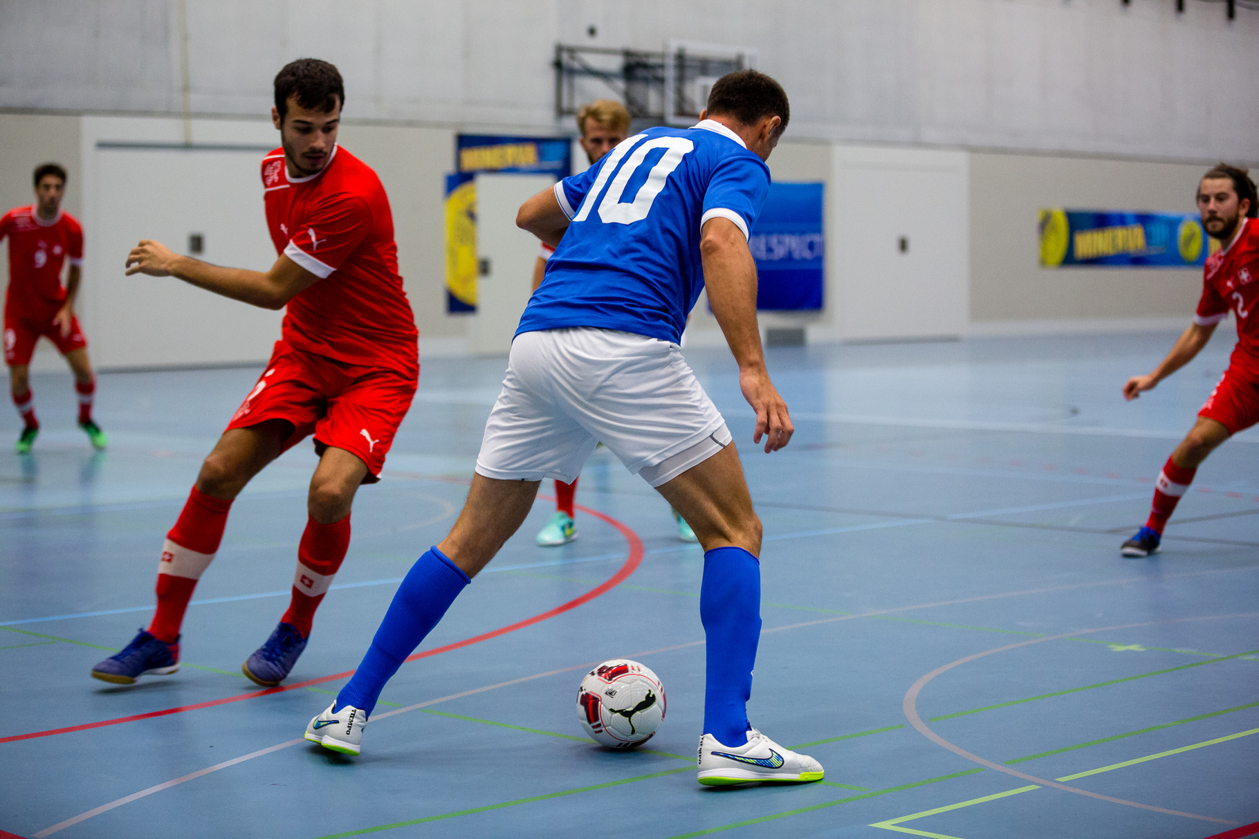 MinervaCup 2015 - Swiss Futsal Nationalteam VS. Futsal Dinamo