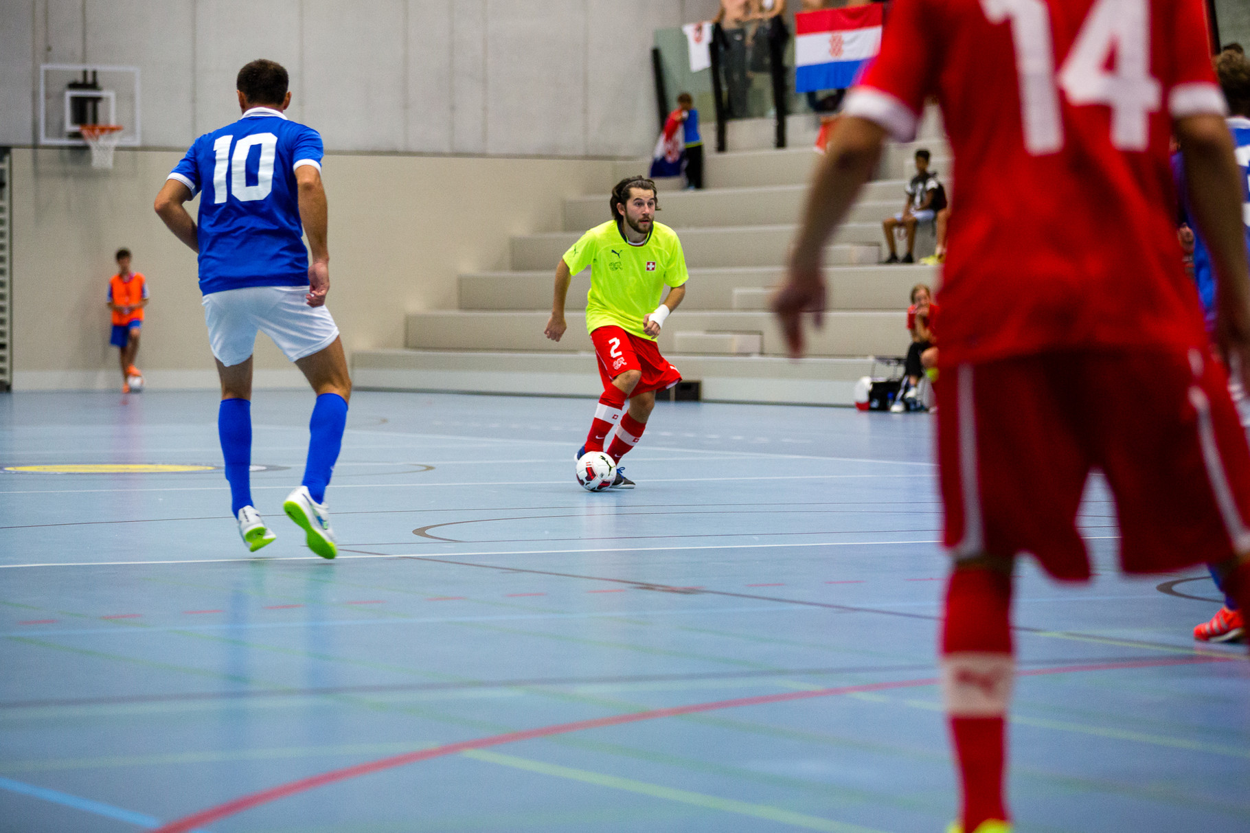 MinervaCup 2015 - Swiss Futsal Nationalteam VS. Futsal Dinamo