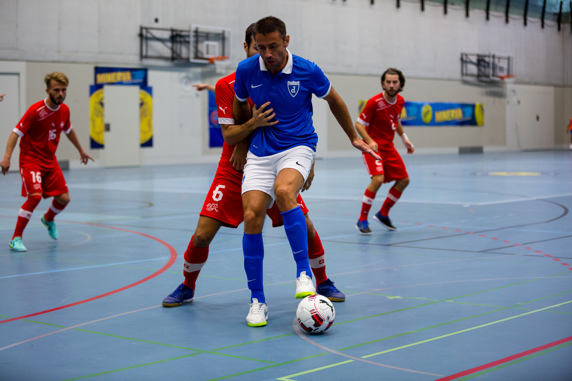 MinervaCup 2015 - Swiss Futsal Nationalteam VS. Futsal Dinamo