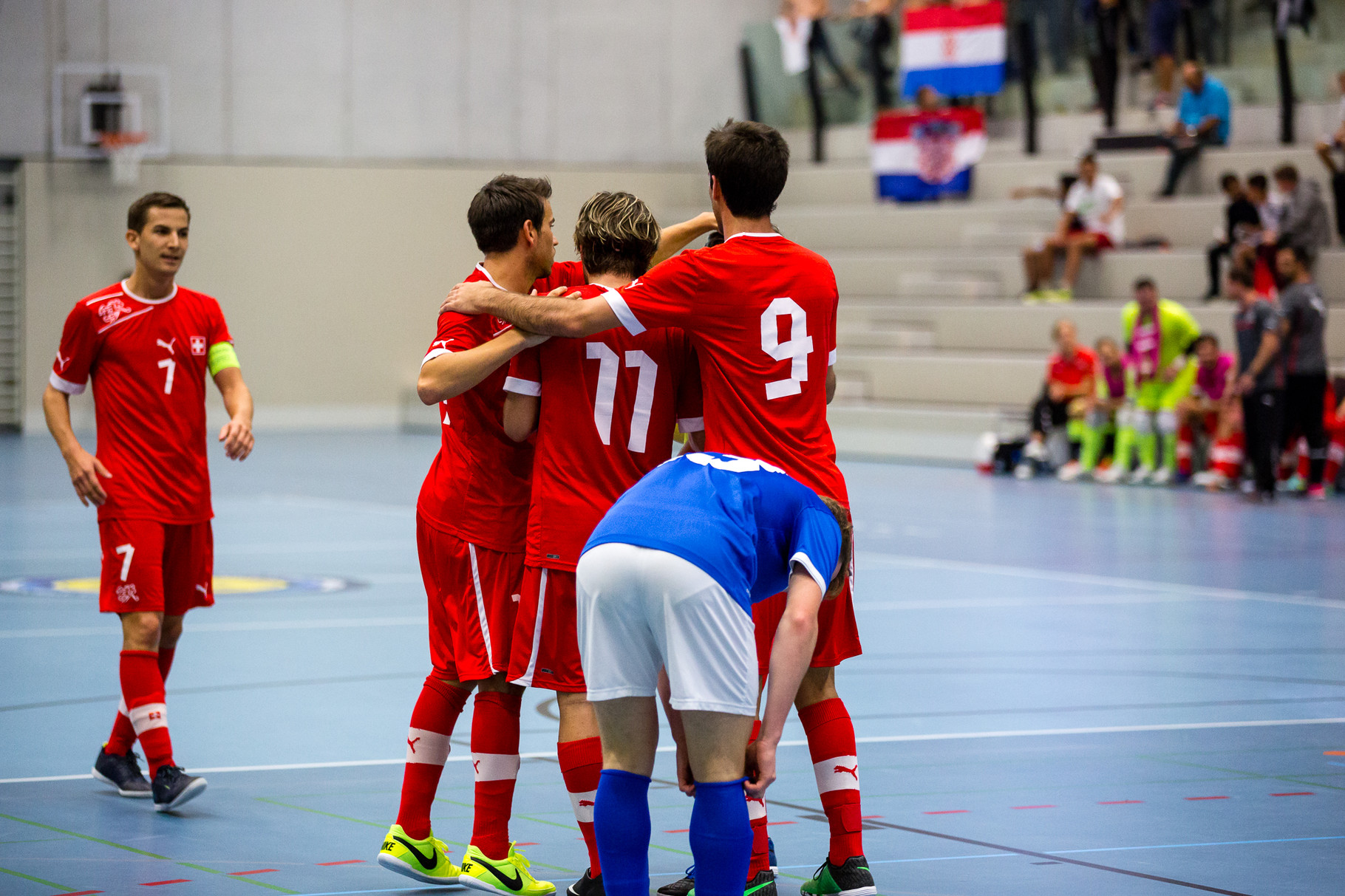 MinervaCup 2015 - Swiss Futsal Nationalteam VS. Futsal Dinamo