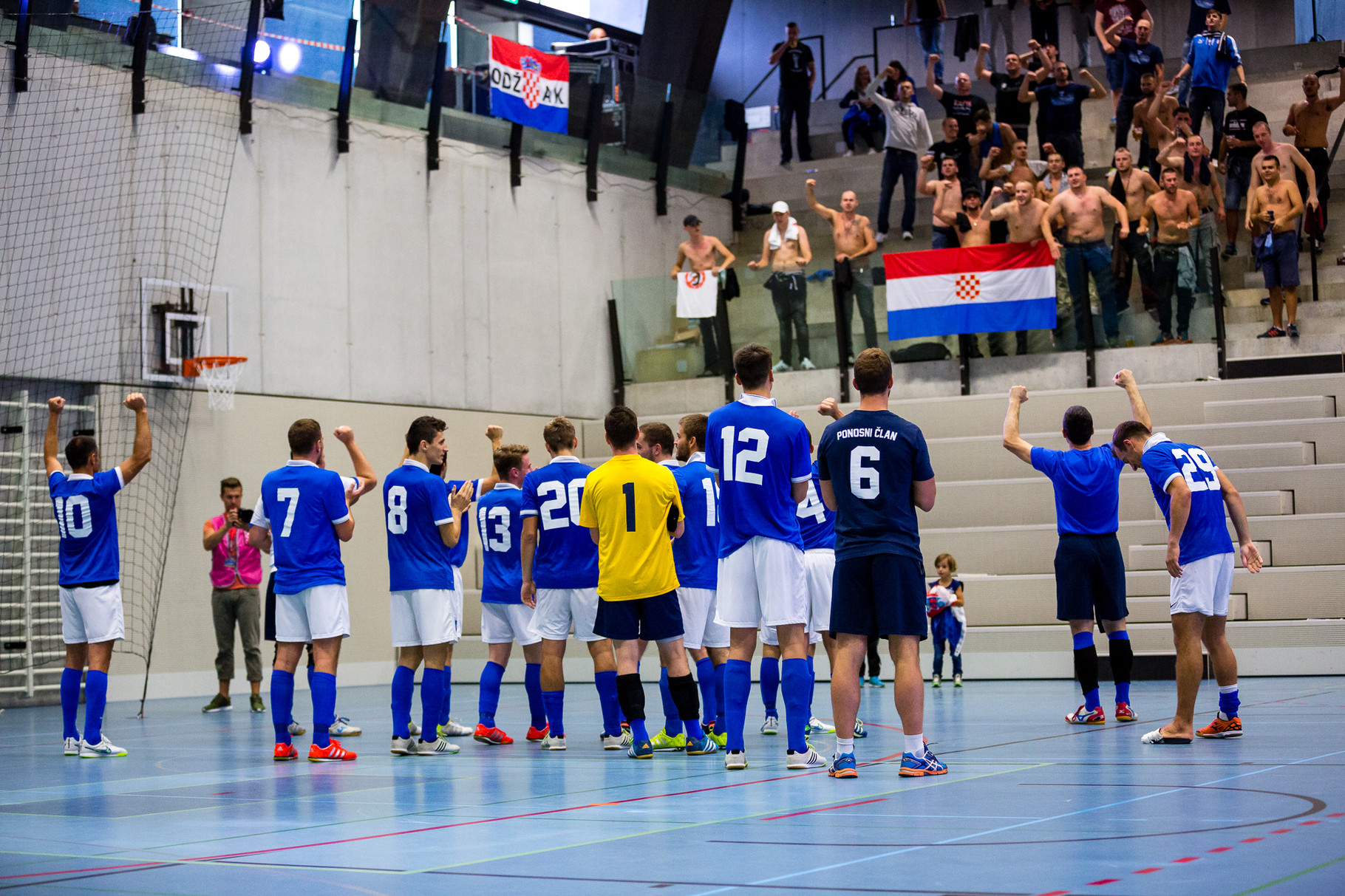 MinervaCup 2015 - Swiss Futsal Nationalteam VS. Futsal Dinamo