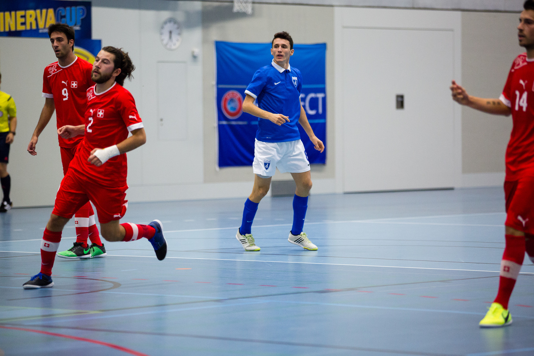 MinervaCup 2015 - Swiss Futsal Nationalteam VS. Futsal Dinamo