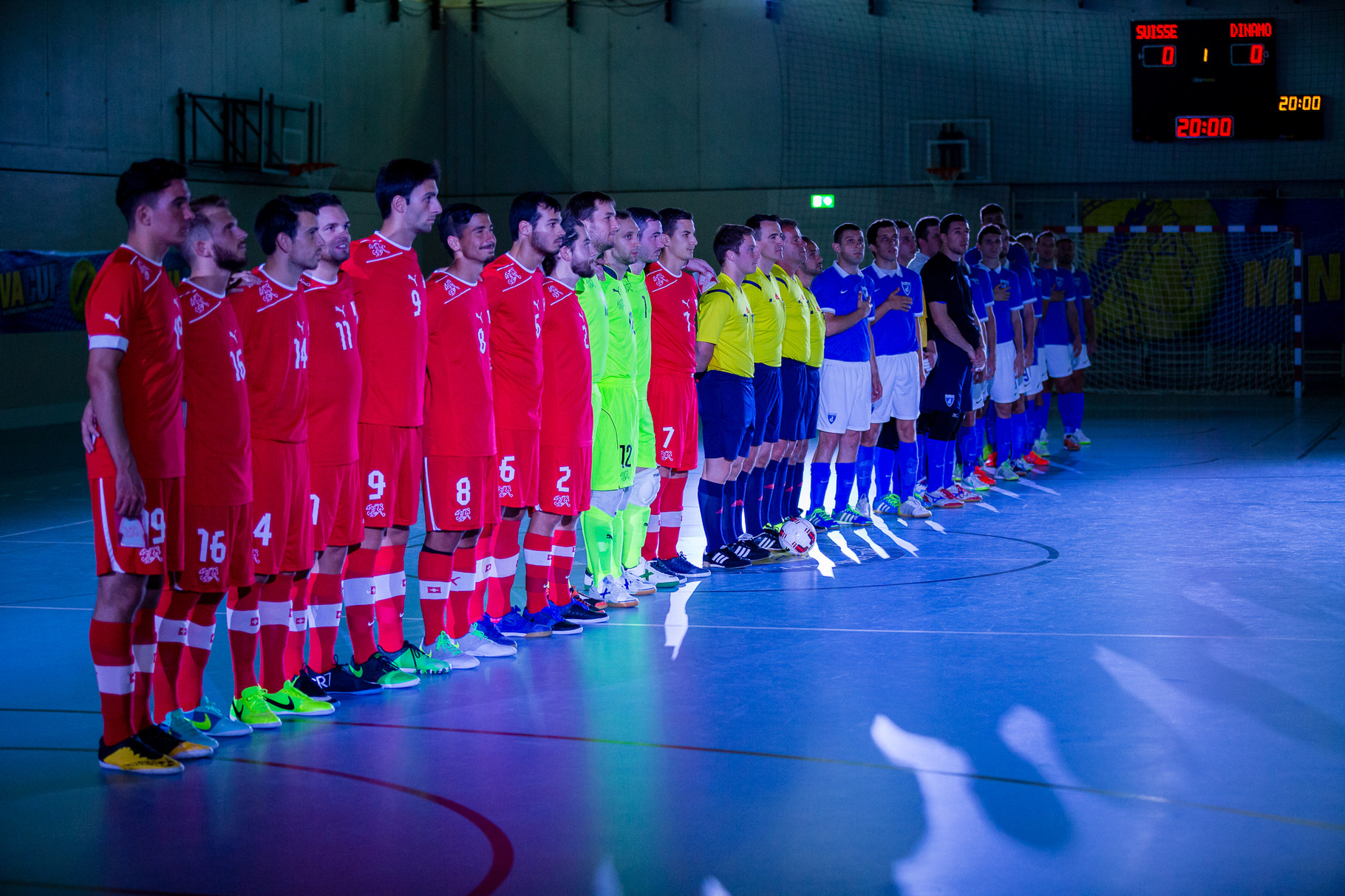 MinervaCup 2015 - Swiss Futsal Nationalteam VS. Futsal Dinamo