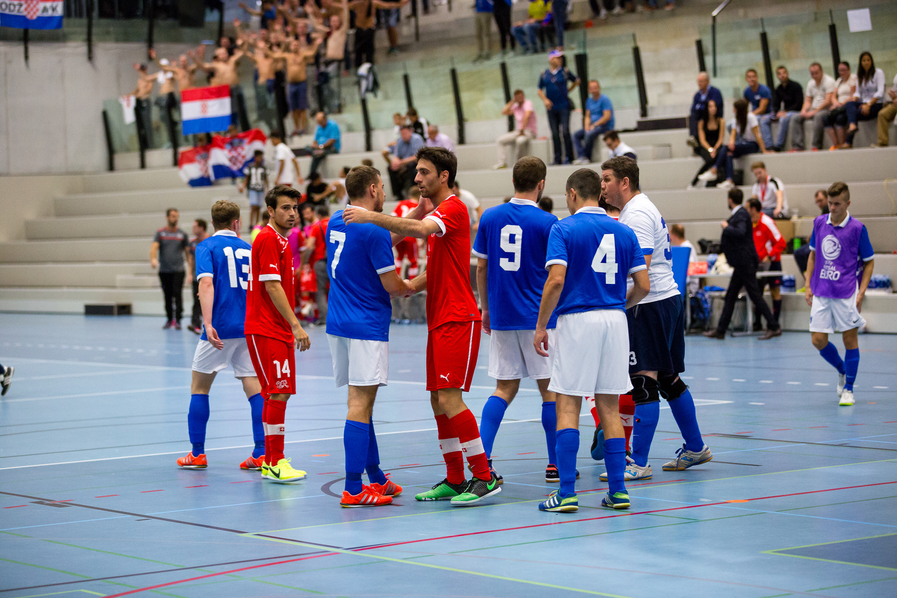 MinervaCup 2015 - Swiss Futsal Nationalteam VS. Futsal Dinamo