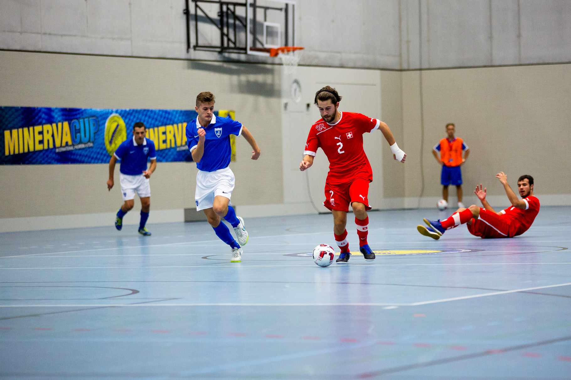 MinervaCup 2015 - Swiss Futsal Nationalteam VS. Futsal Dinamo