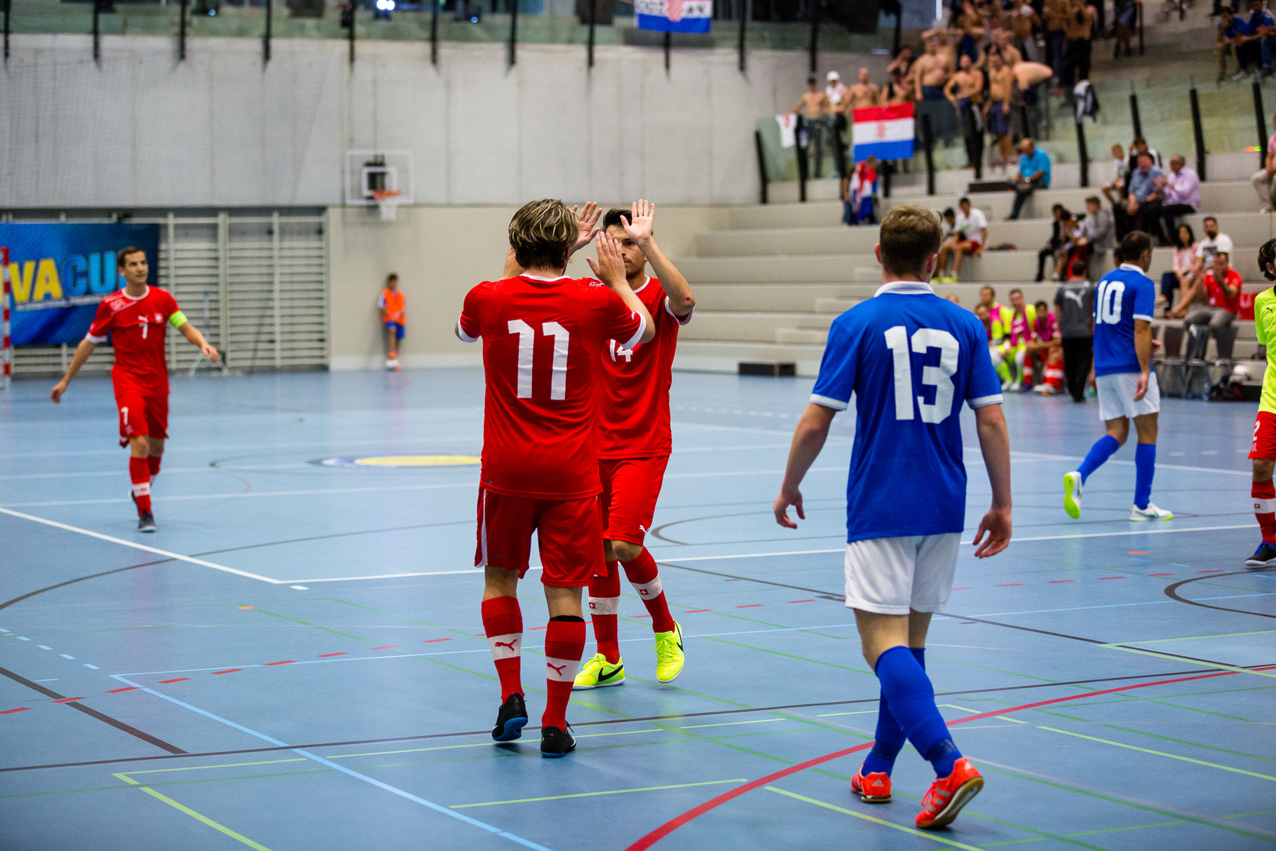MinervaCup 2015 - Swiss Futsal Nationalteam VS. Futsal Dinamo