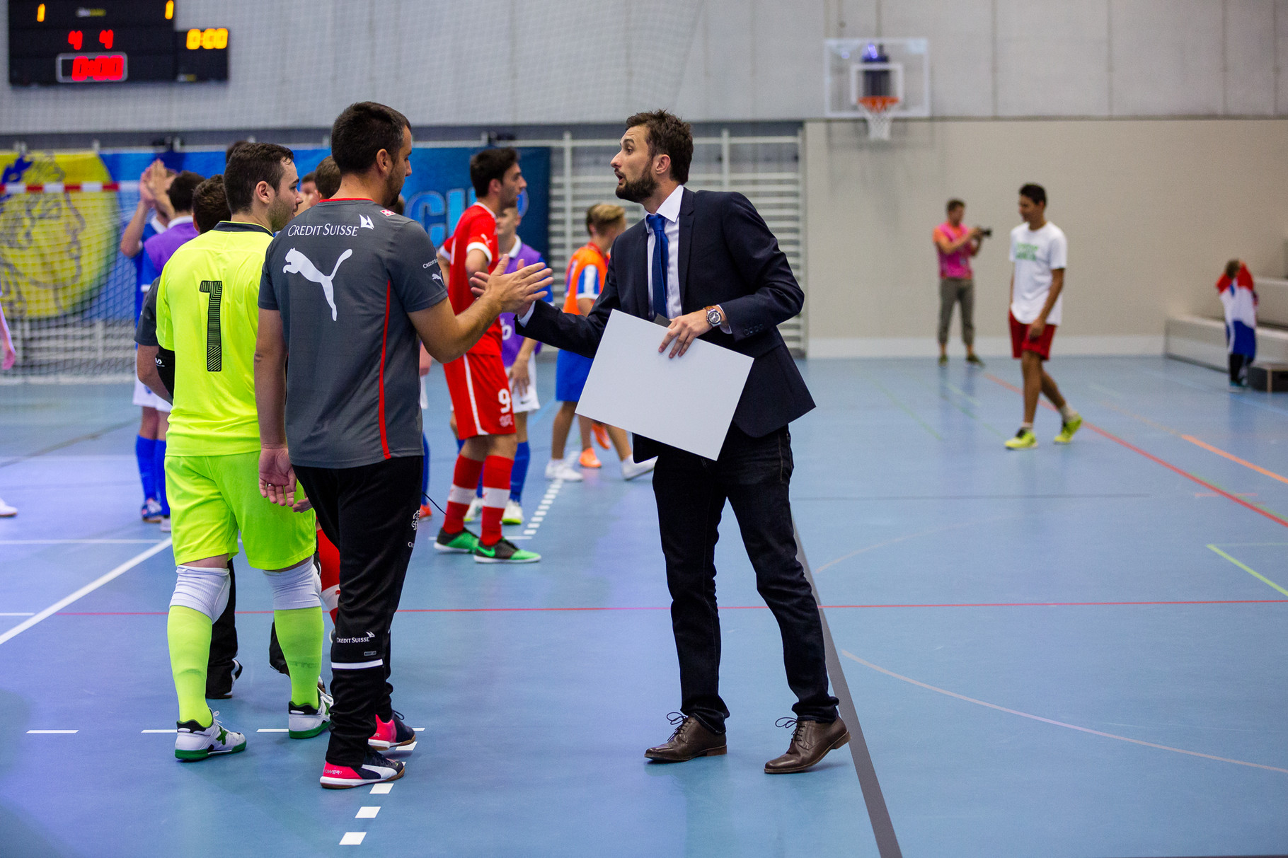 MinervaCup 2015 - Swiss Futsal Nationalteam VS. Futsal Dinamo