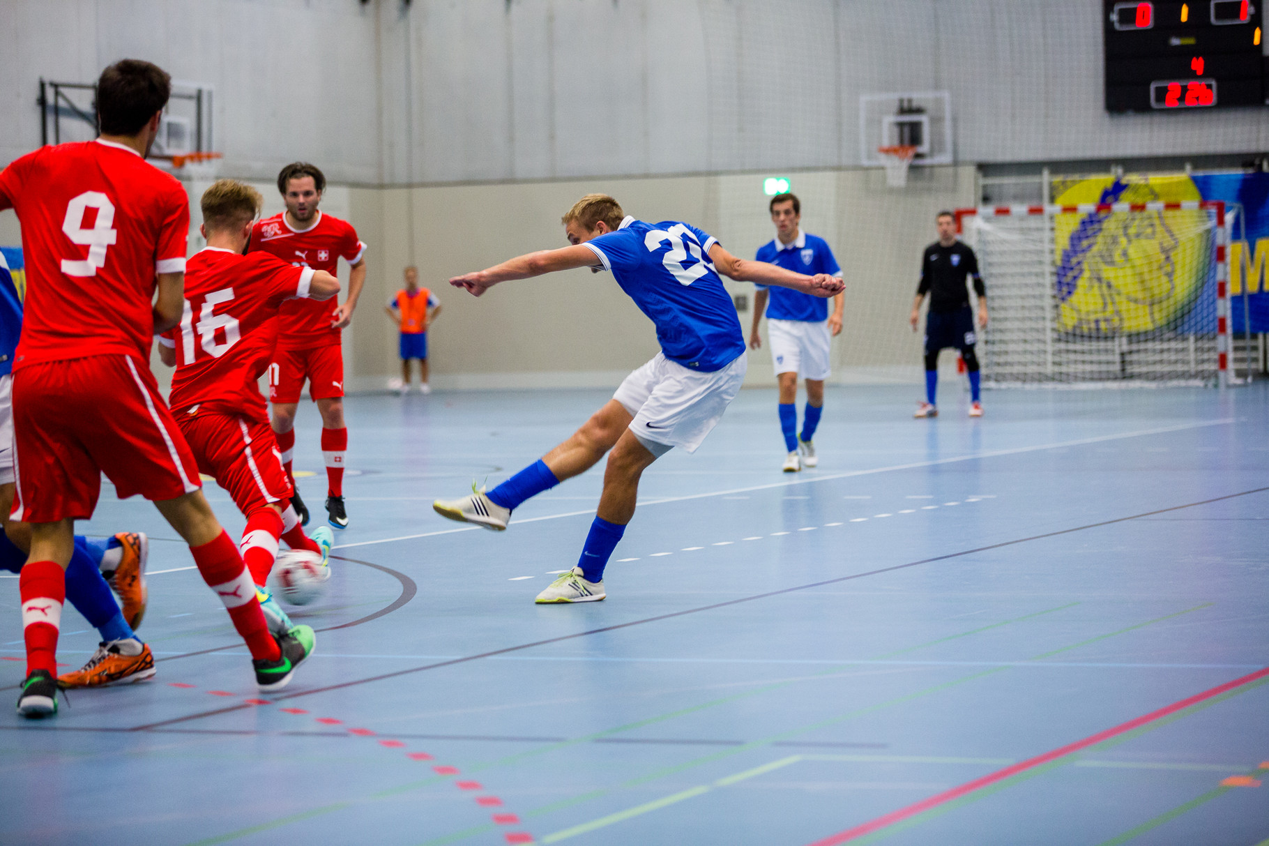 MinervaCup 2015 - Swiss Futsal Nationalteam VS. Futsal Dinamo