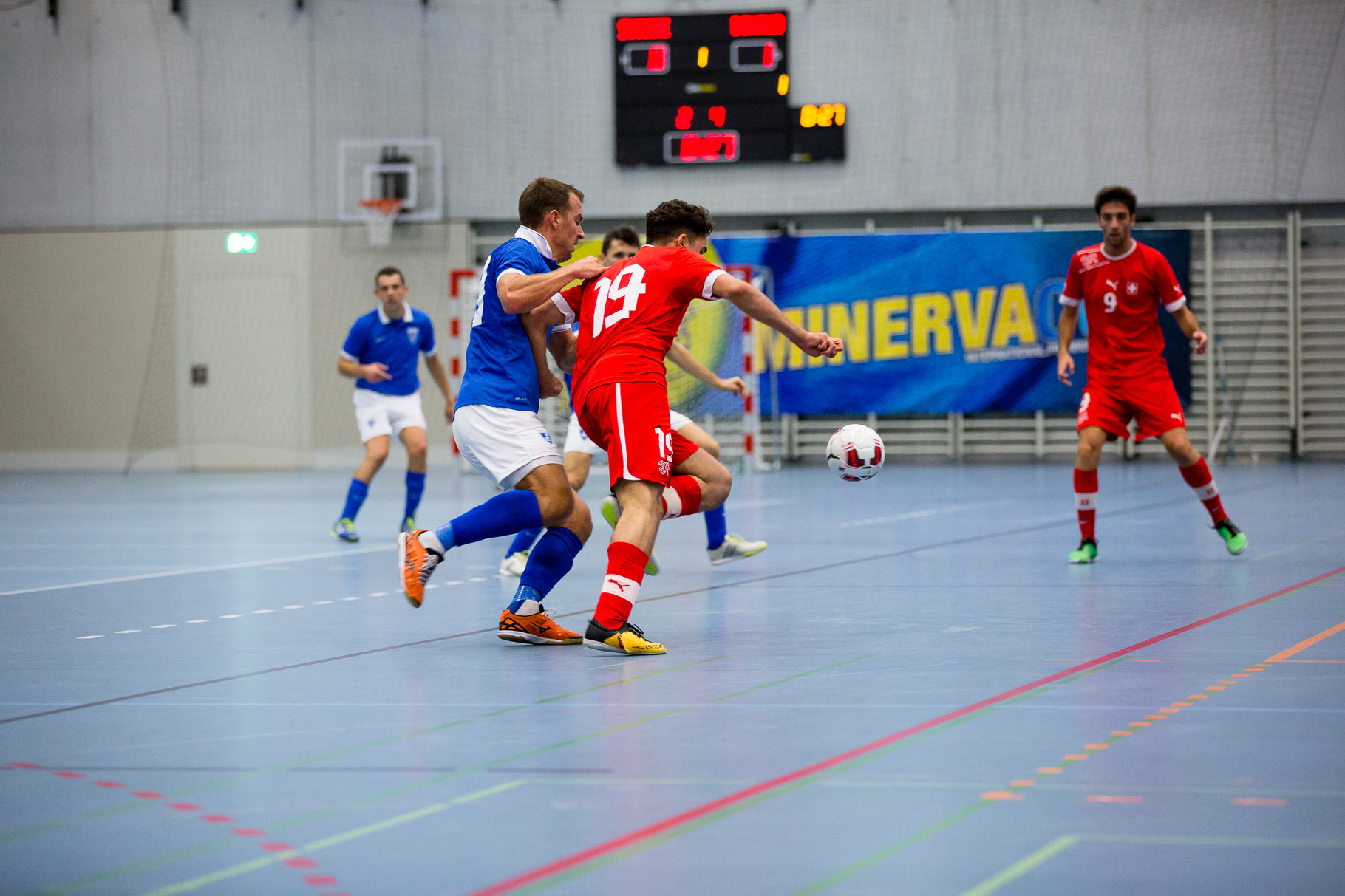 MinervaCup 2015 - Swiss Futsal Nationalteam VS. Futsal Dinamo