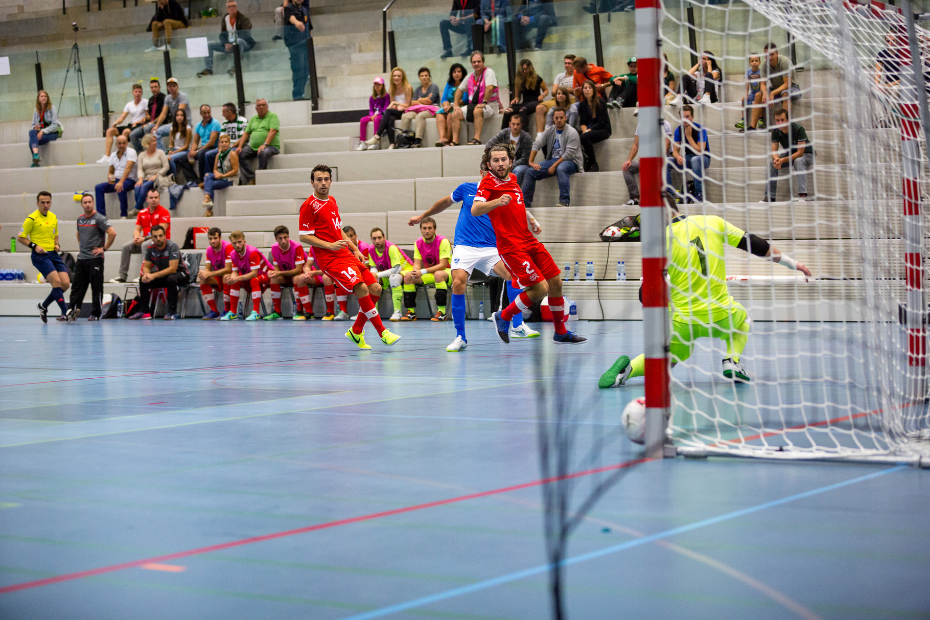 MinervaCup 2015 - Swiss Futsal Nationalteam VS. Futsal Dinamo