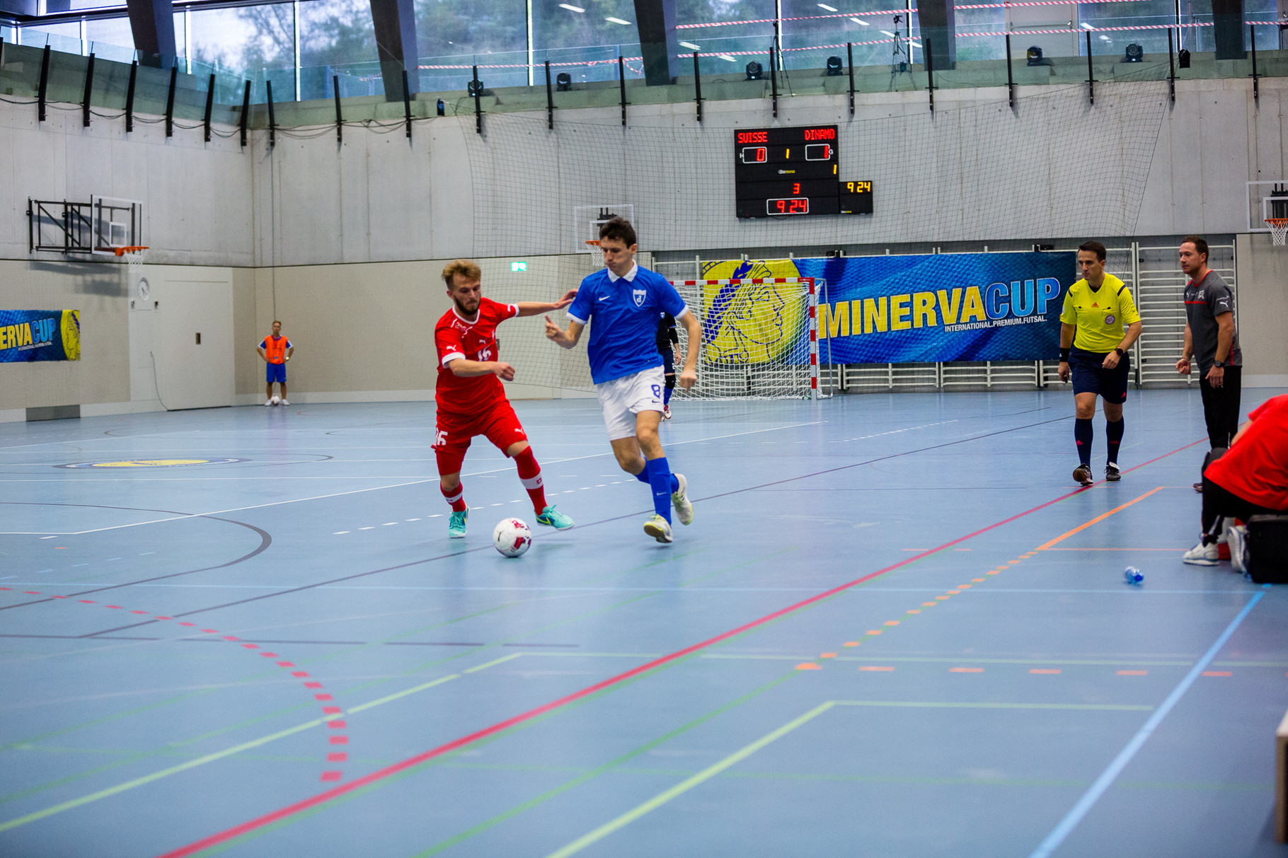 MinervaCup 2015 - Swiss Futsal Nationalteam VS. Futsal Dinamo