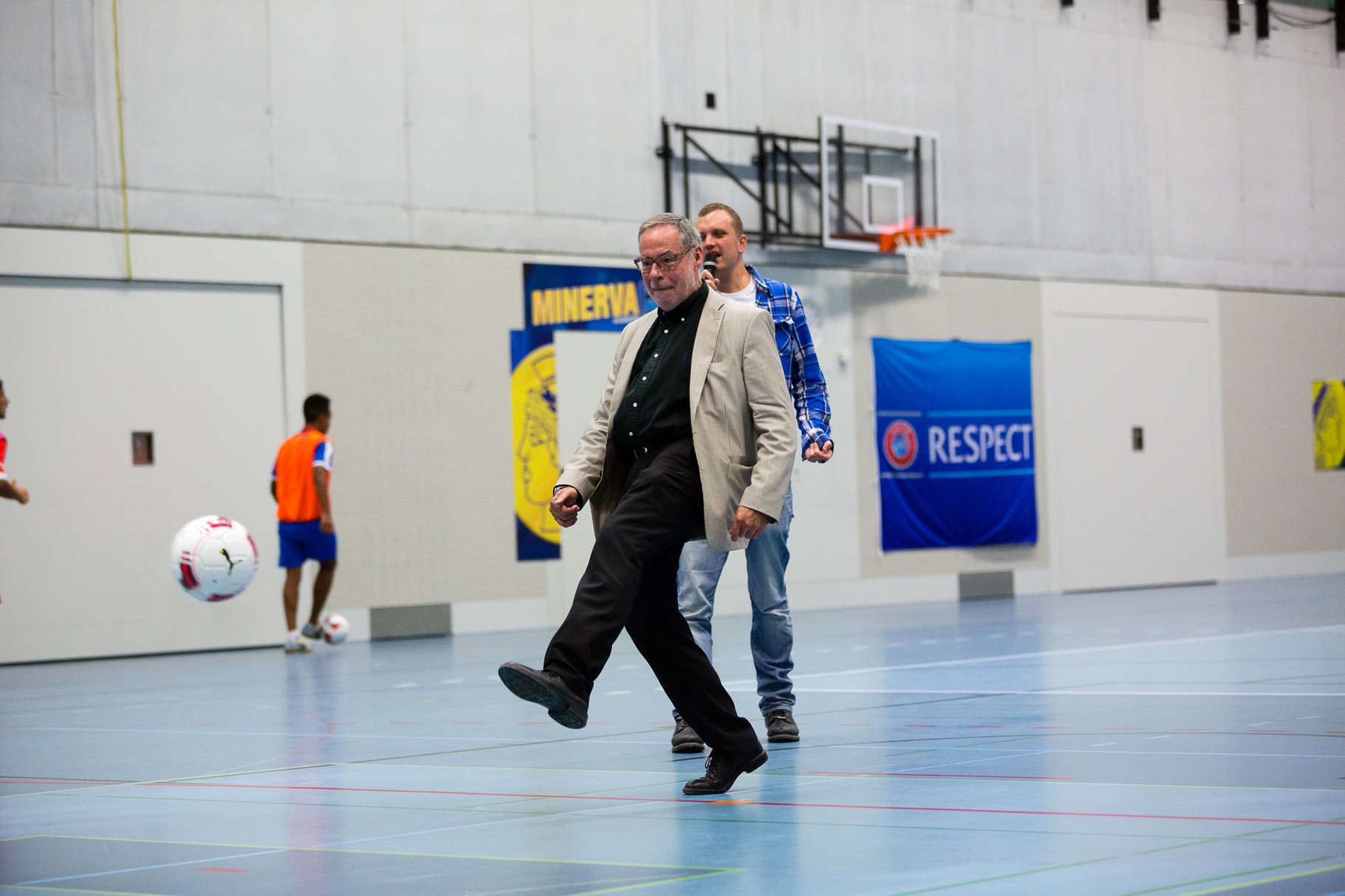 MinervaCup 2015 - Swiss Futsal Nationalteam VS. Futsal Dinamo