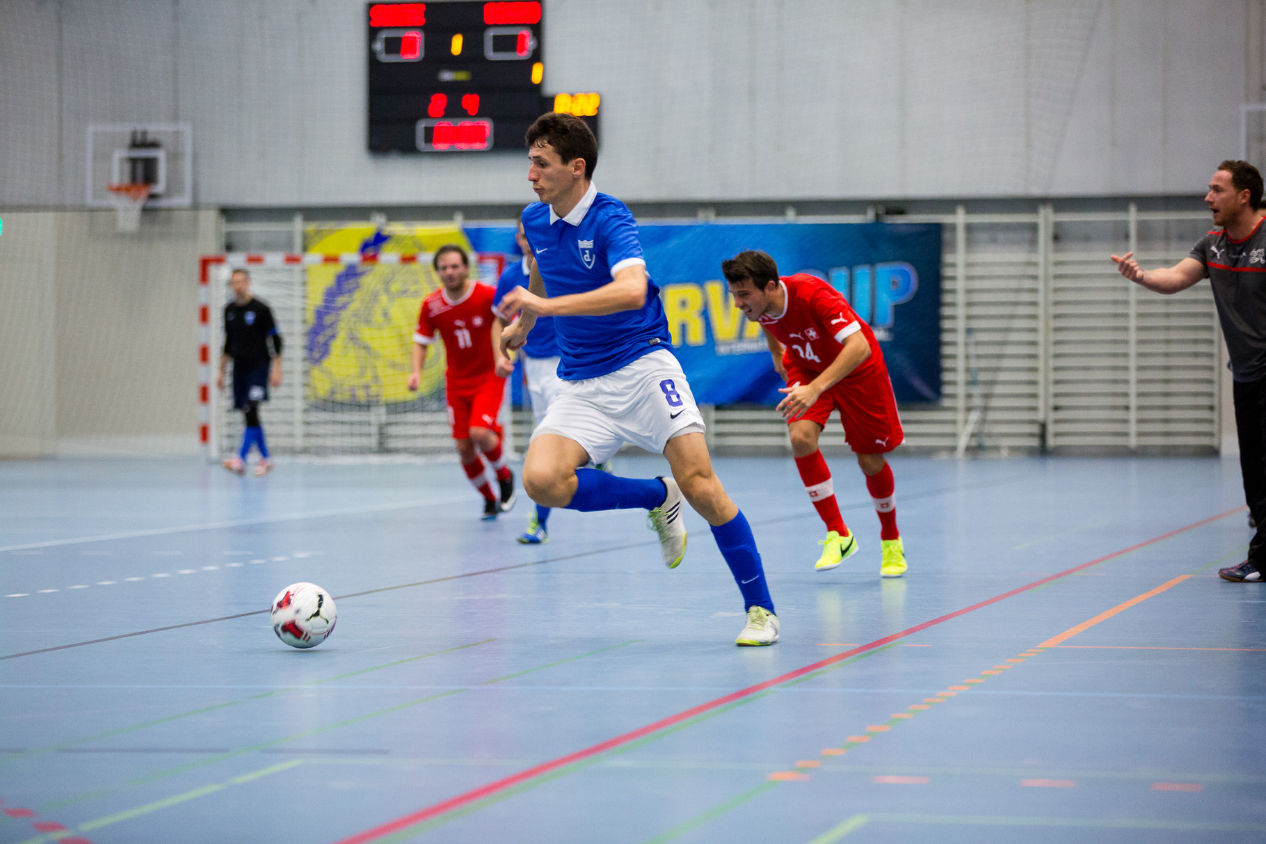 MinervaCup 2015 - Swiss Futsal Nationalteam VS. Futsal Dinamo