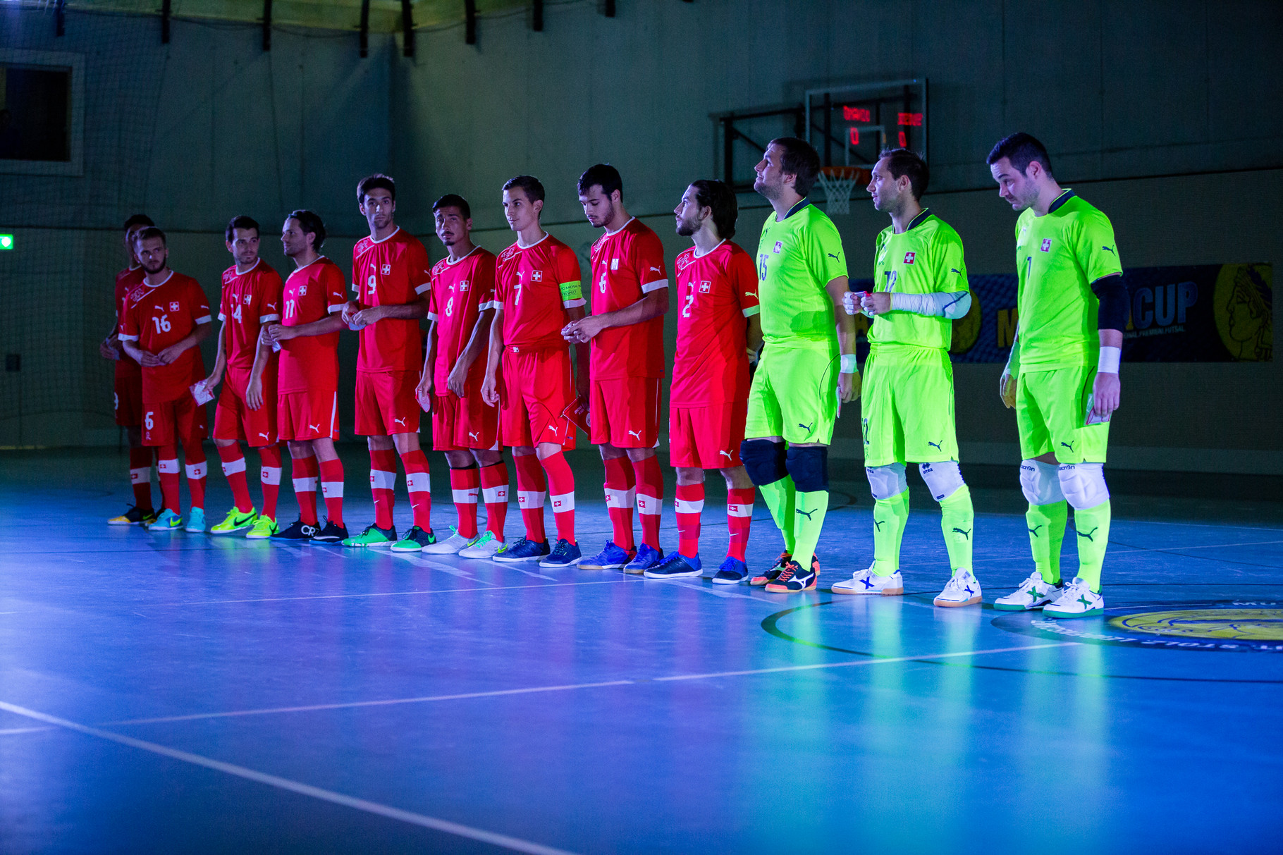 MinervaCup 2015 - Swiss Futsal Nationalteam VS. Futsal Dinamo