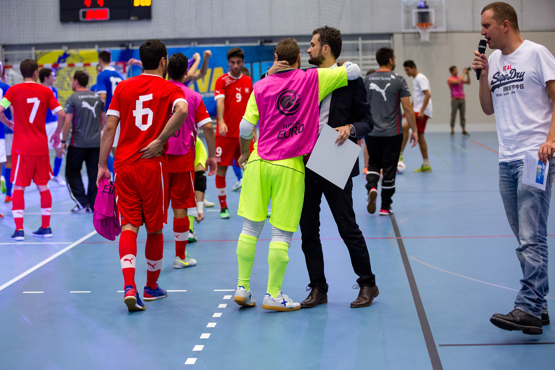 MinervaCup 2015 - Swiss Futsal Nationalteam VS. Futsal Dinamo