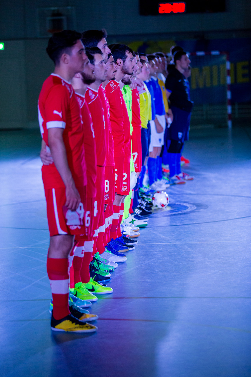 MinervaCup 2015 - Swiss Futsal Nationalteam VS. Futsal Dinamo