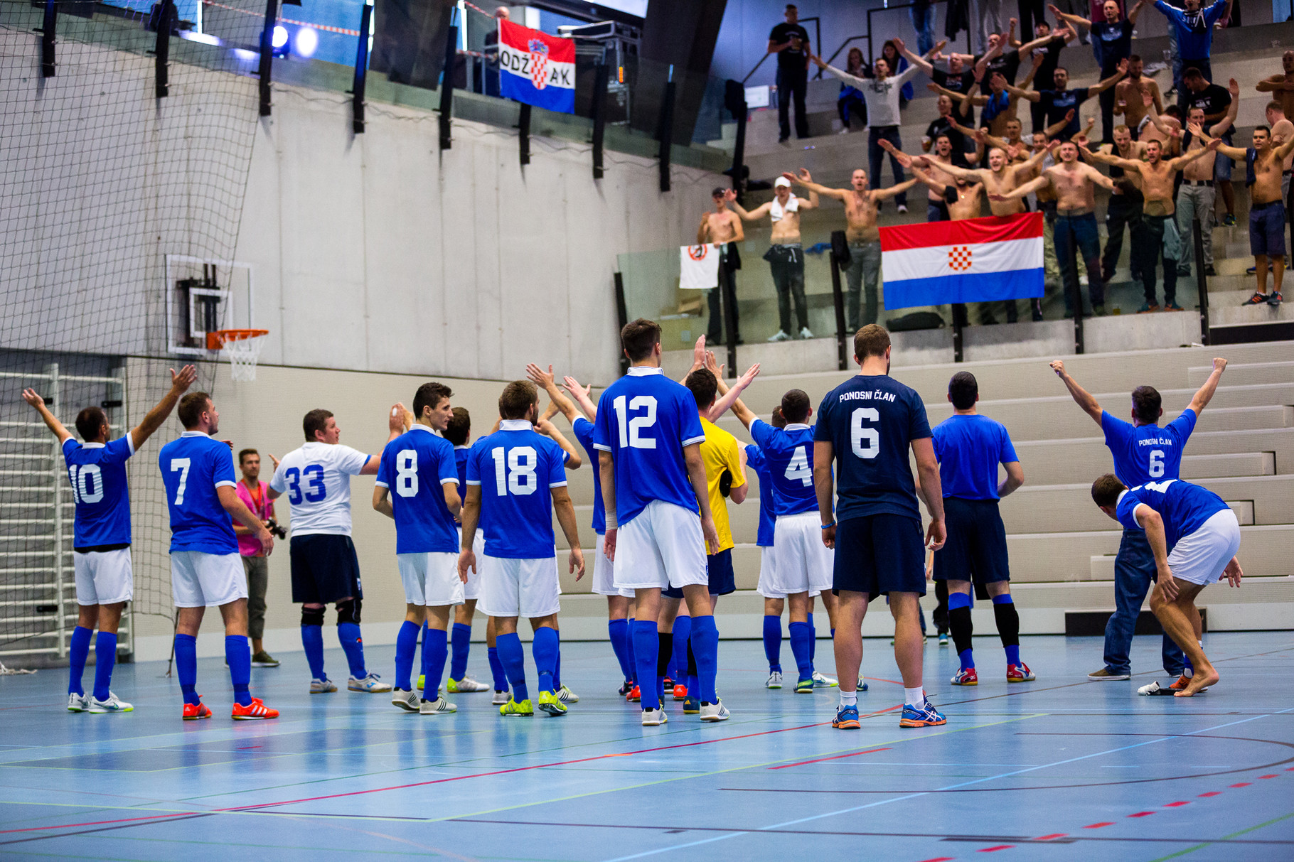 MinervaCup 2015 - Swiss Futsal Nationalteam VS. Futsal Dinamo