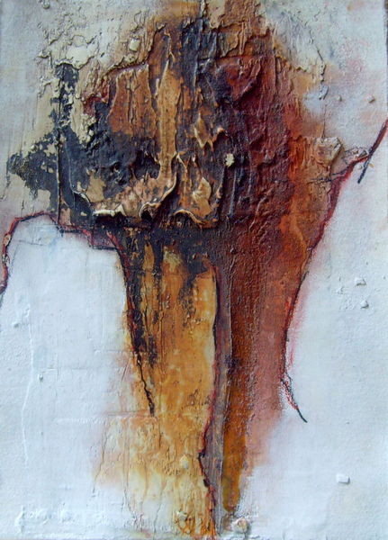 25cm x 18cm Klappkarte, Materialmix