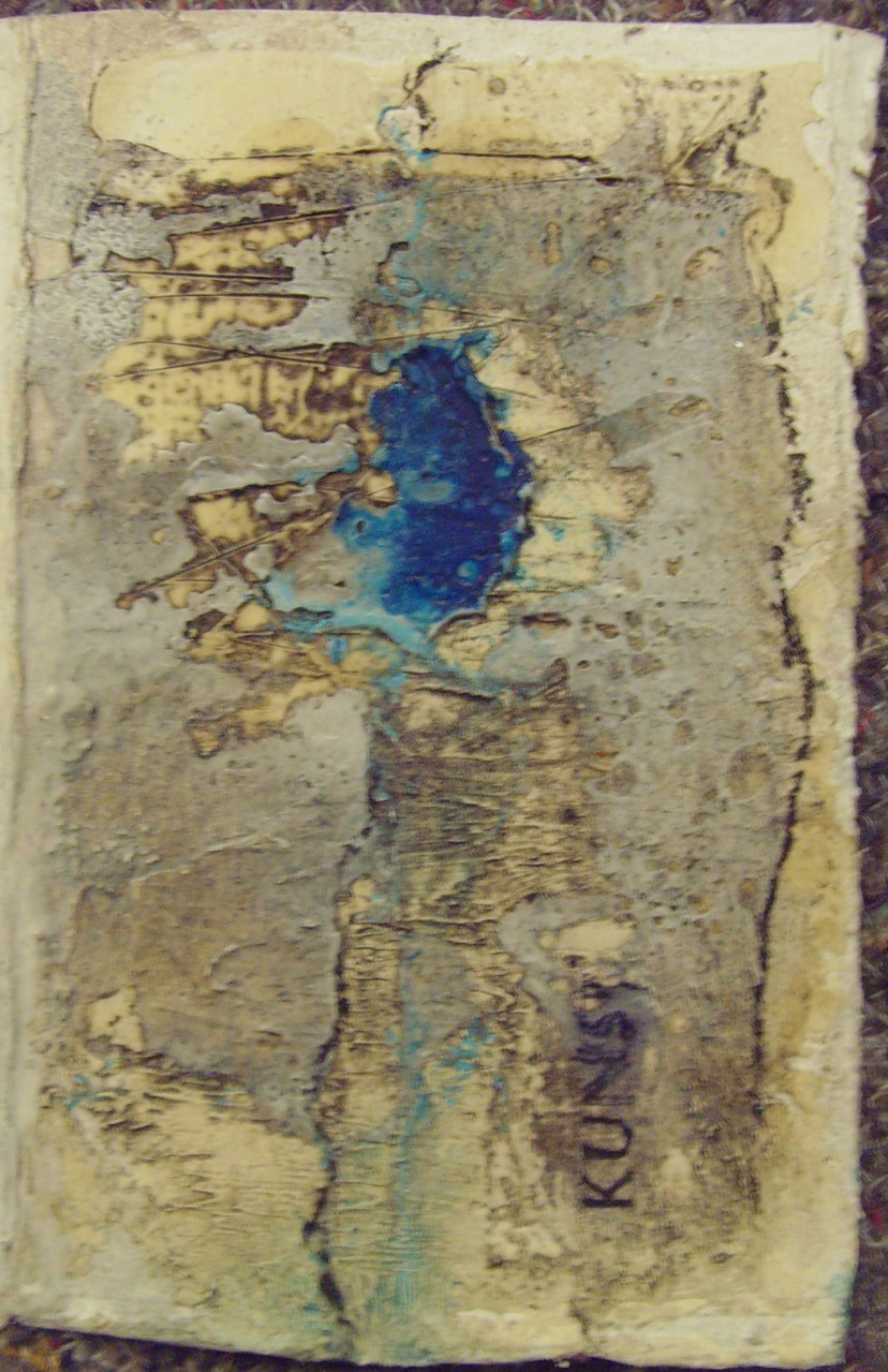 Klappkarte, 10cm x 15cm, Materialmix