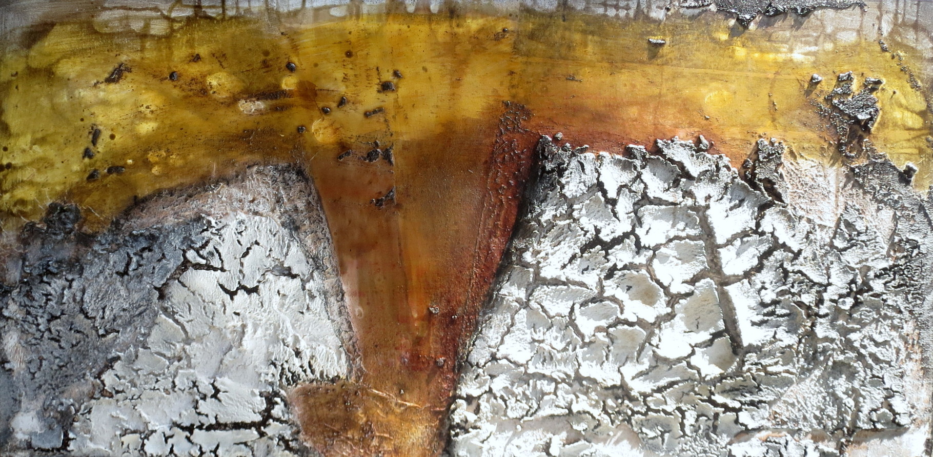 Ausbruch 60cm x 1.20m Mixed Media