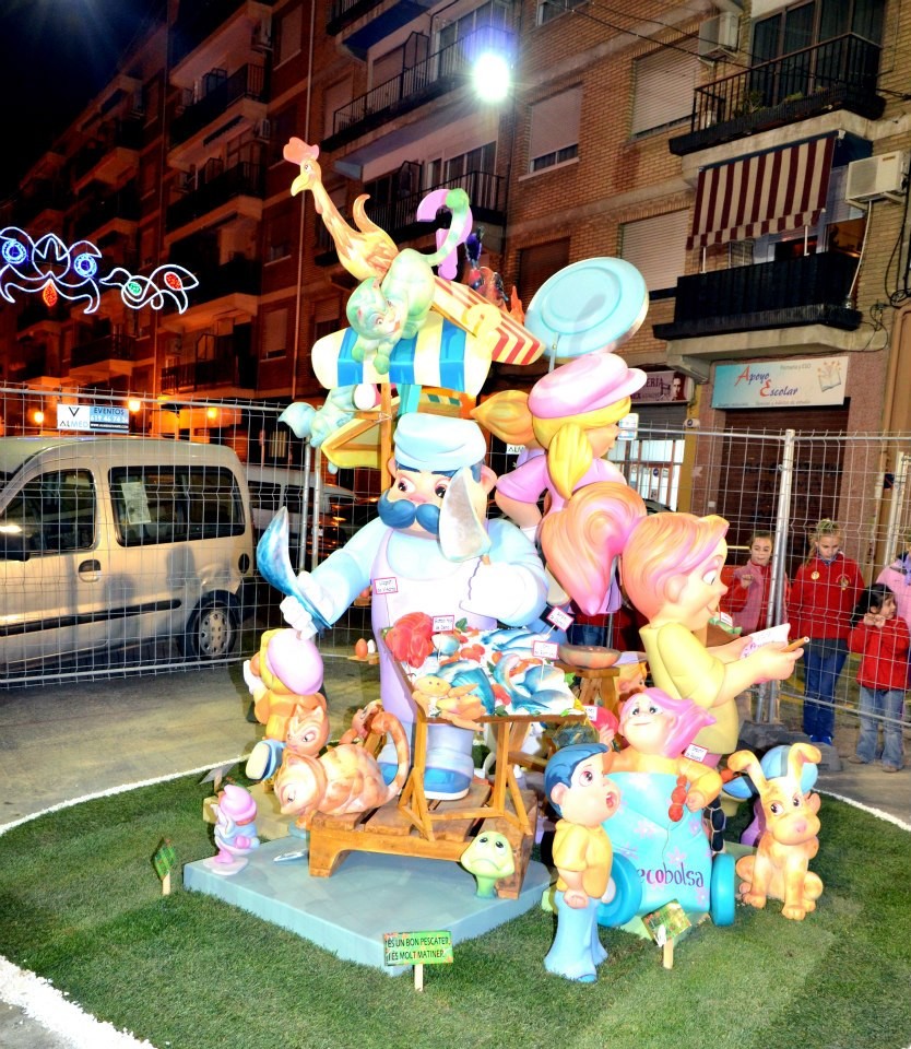 15 de marzo de 2013. Plantá de la falla infantil.