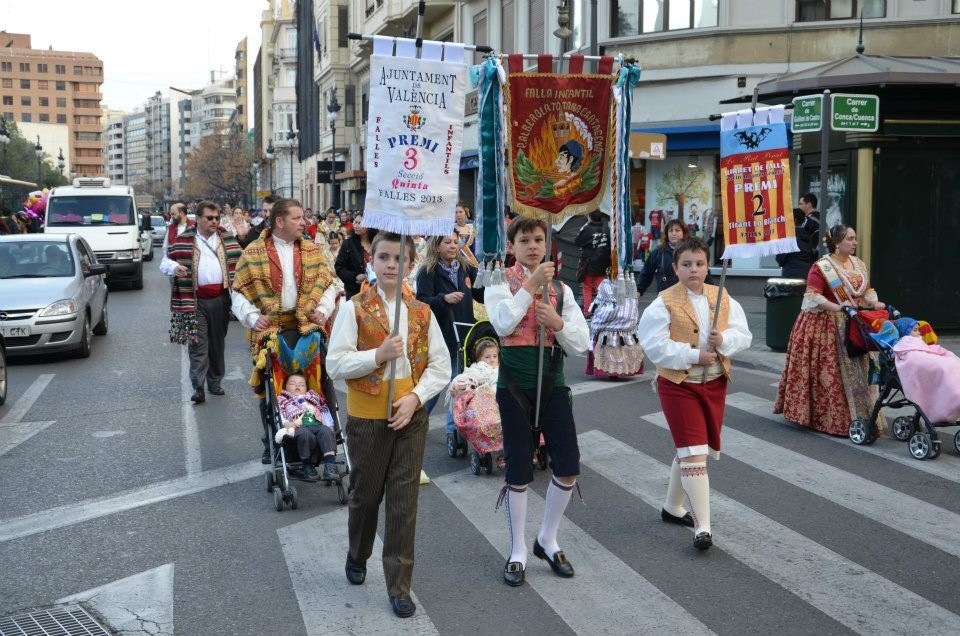 16 de marzo de 2013. Recogida del premio infantil.
