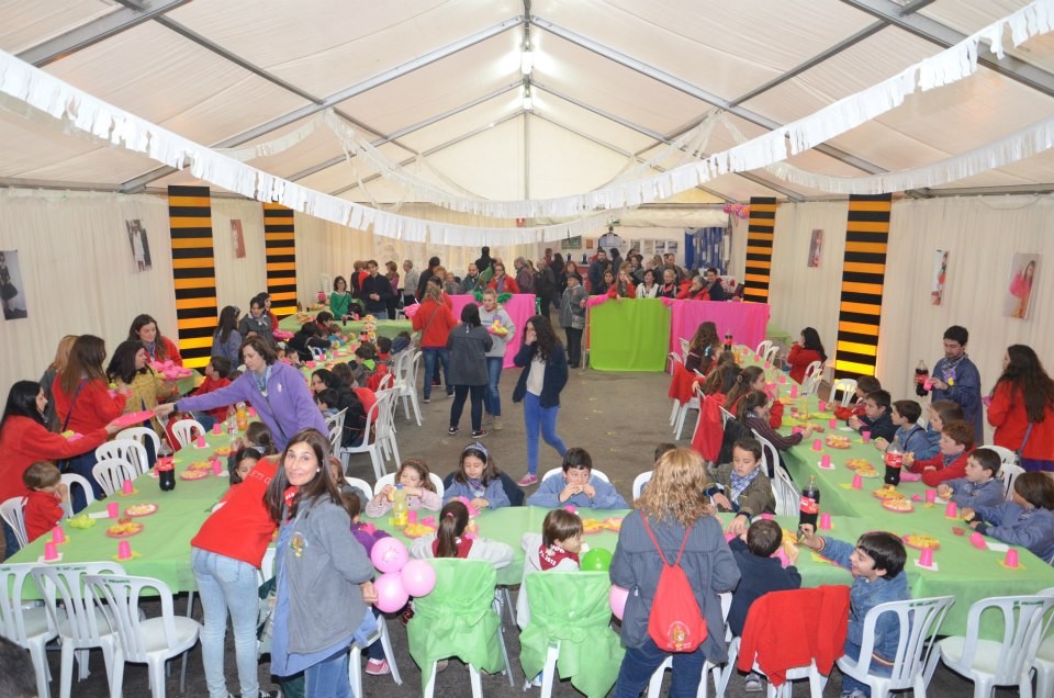 17 de marzo de 2013. Merienda infantil ofrecida por Alba, FMI2013.