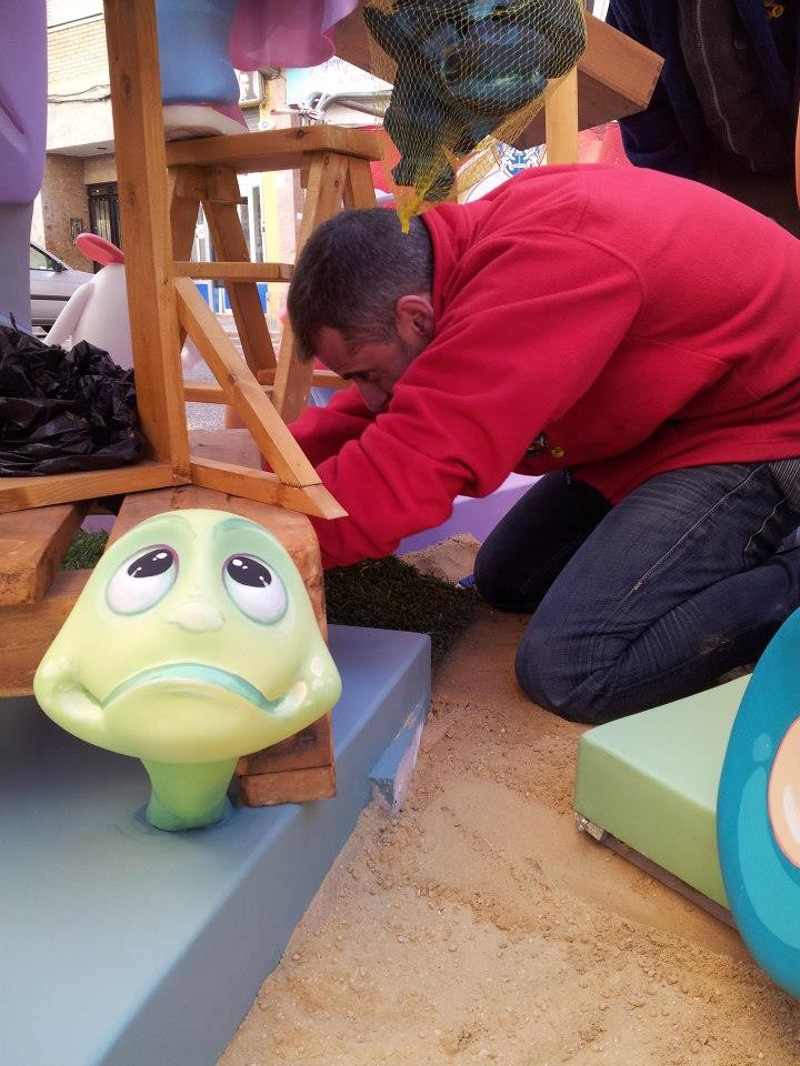 14 de marzo 2013. Pre plantà infantil.