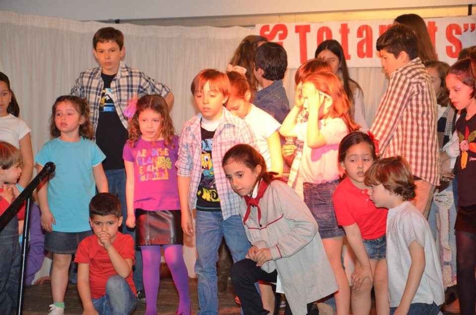 17 de marzo de 2013. Merienda infantil. Fin de fiesta.